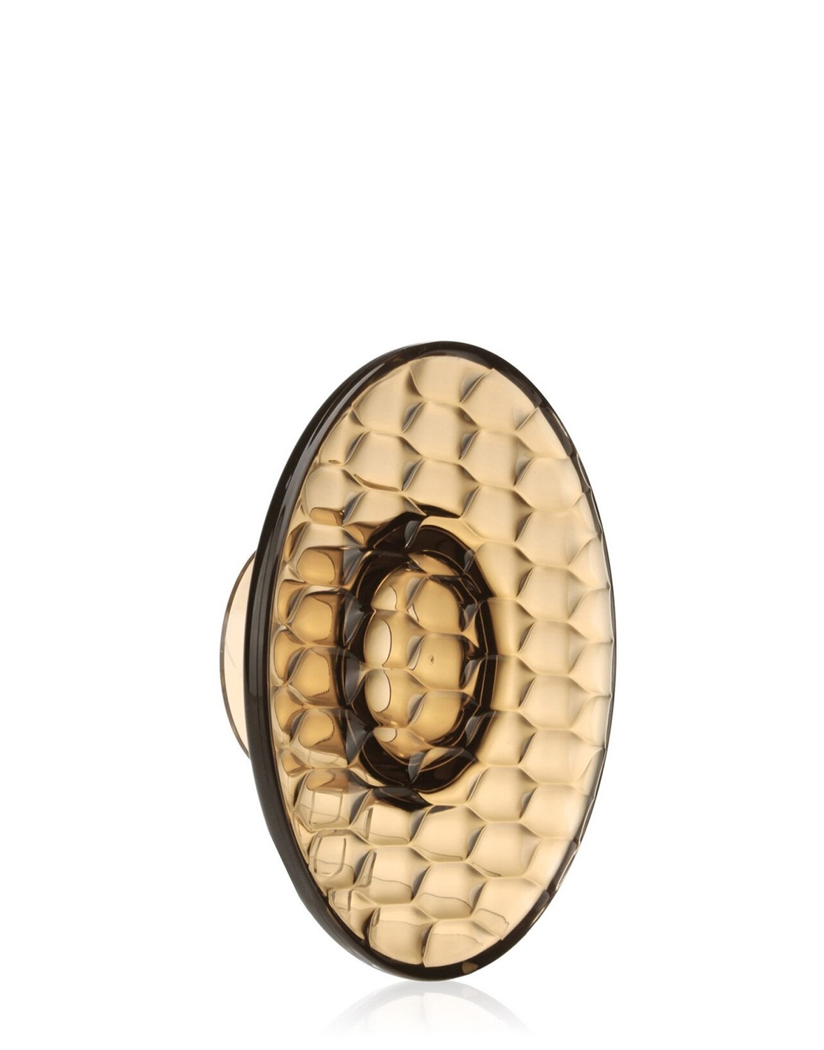 Kartell Jellies Coat Hangers - Appendiabiti Grande in Tecnopolimero Termoplastico - Set da 2 - Design di Patricia Urquiola - Ø 19 x H 7 cm