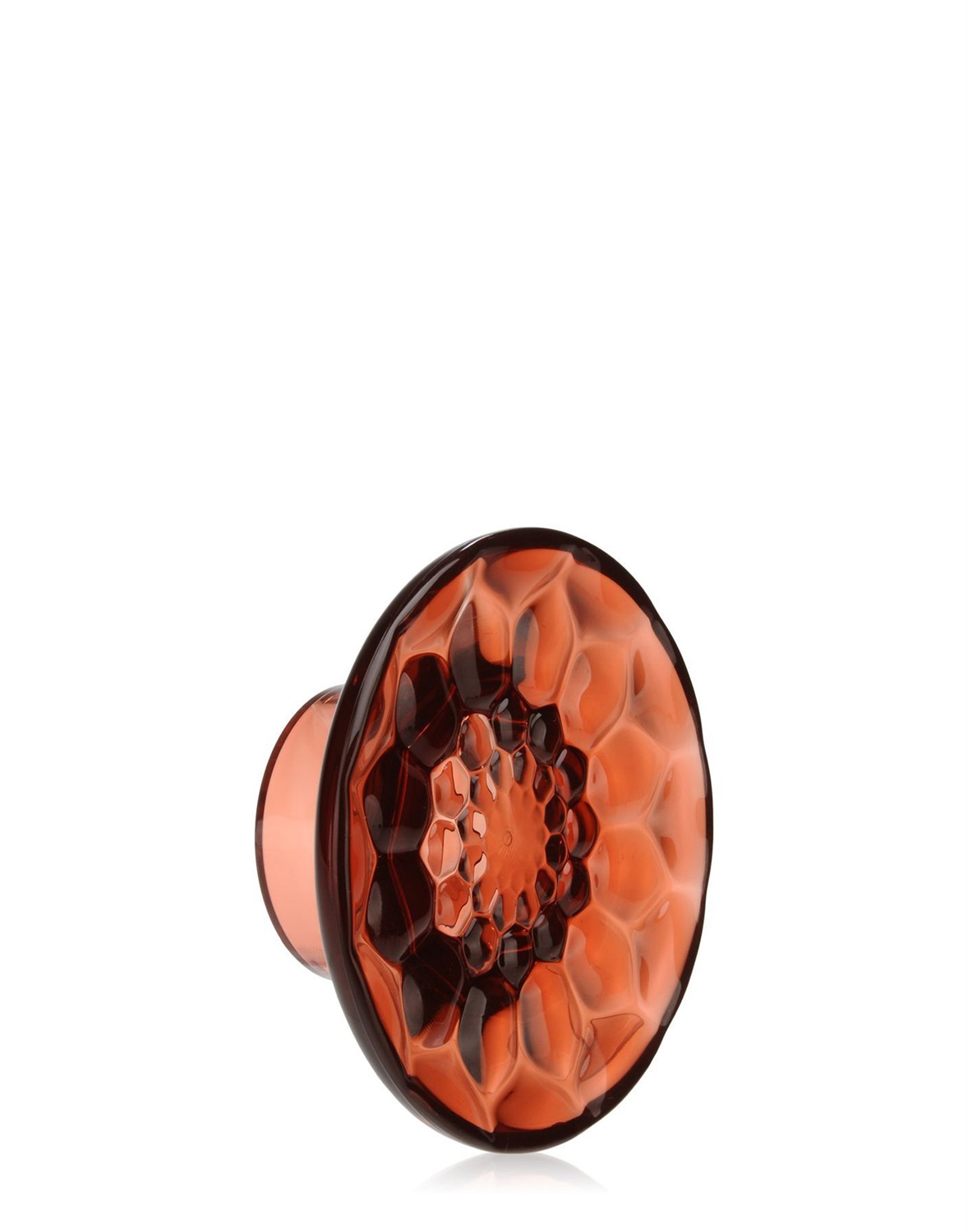 Kartell Jellies Coat Hangers - Appendiabiti Rosa in Tecnopolimero Termoplastico, Design di Patricia Urquiola, Set da 2