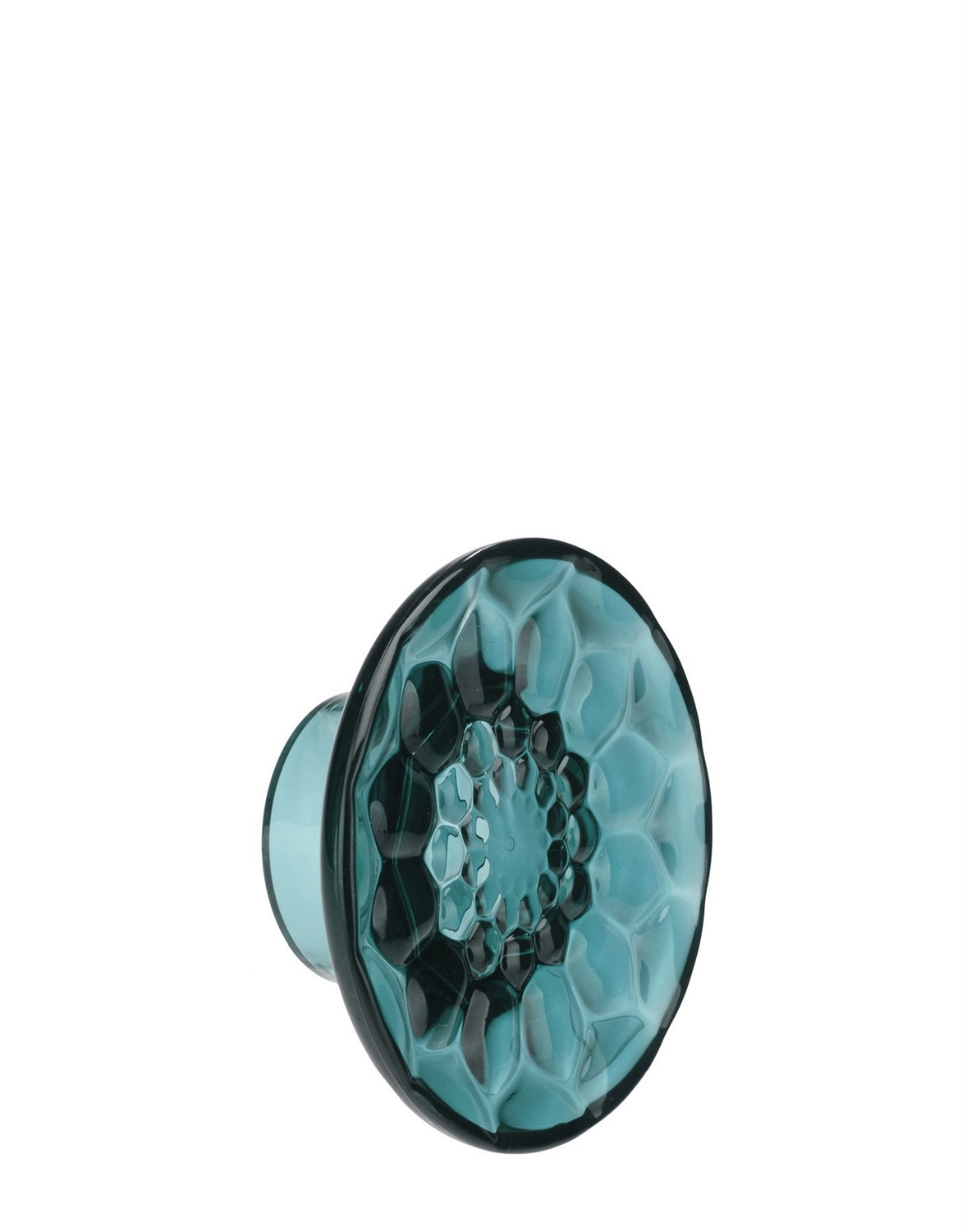 Kartell Jellies Coat Hangers - Set da 2 Appendiabiti in Tecnopolimero Termoplastico Azzurro, Ø 13 cm, Design di Patricia Urquiola