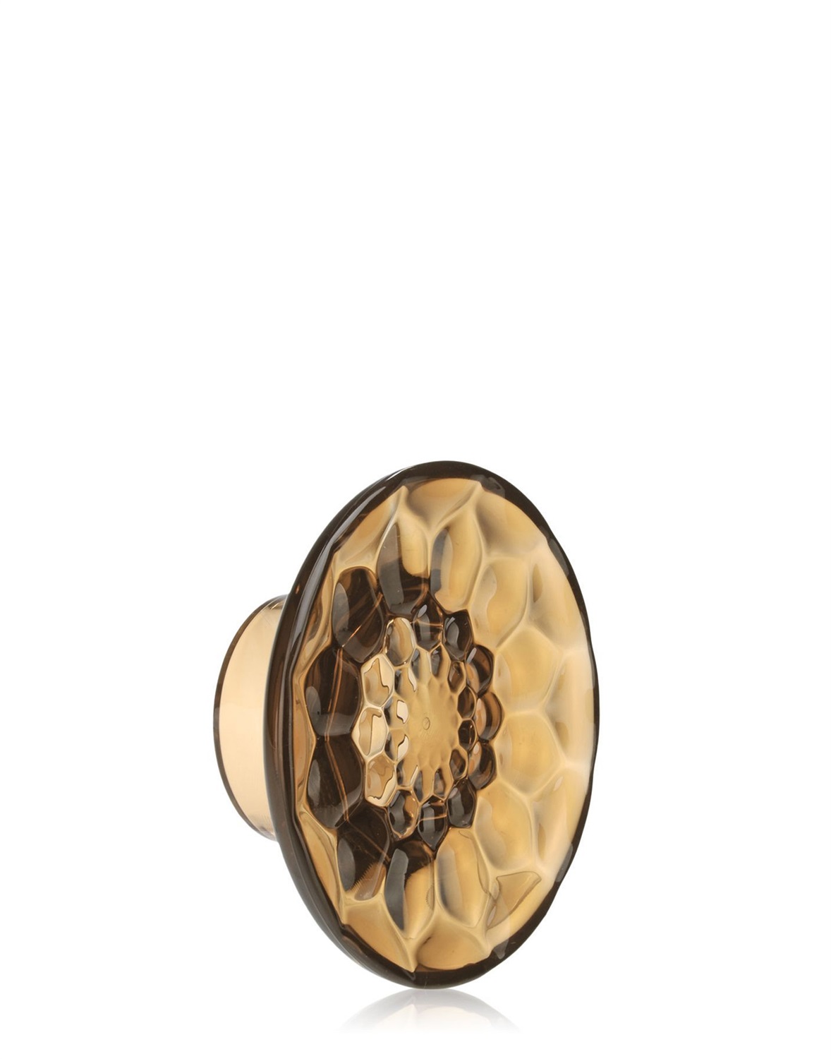 Kartell Jellies Coat Hangers Appendiabiti - Ambra e Arancione - Tecnopolimero Termoplastico - Design Patricia Urquiola - Ø 13 x H 6 cm