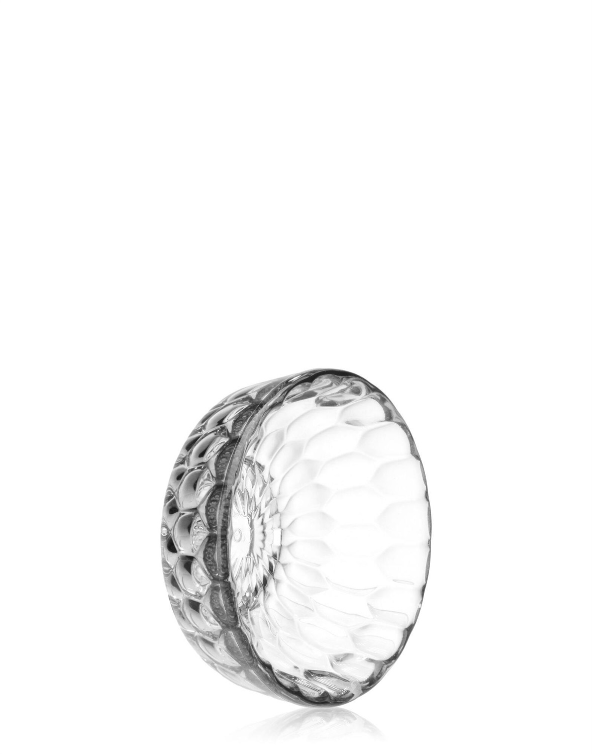 Kartell Jellies Family Appendiabiti Trasparente in PMMA - Designer Patricia Urquiola - Set da 4 pezzi Ø 9,5 cm