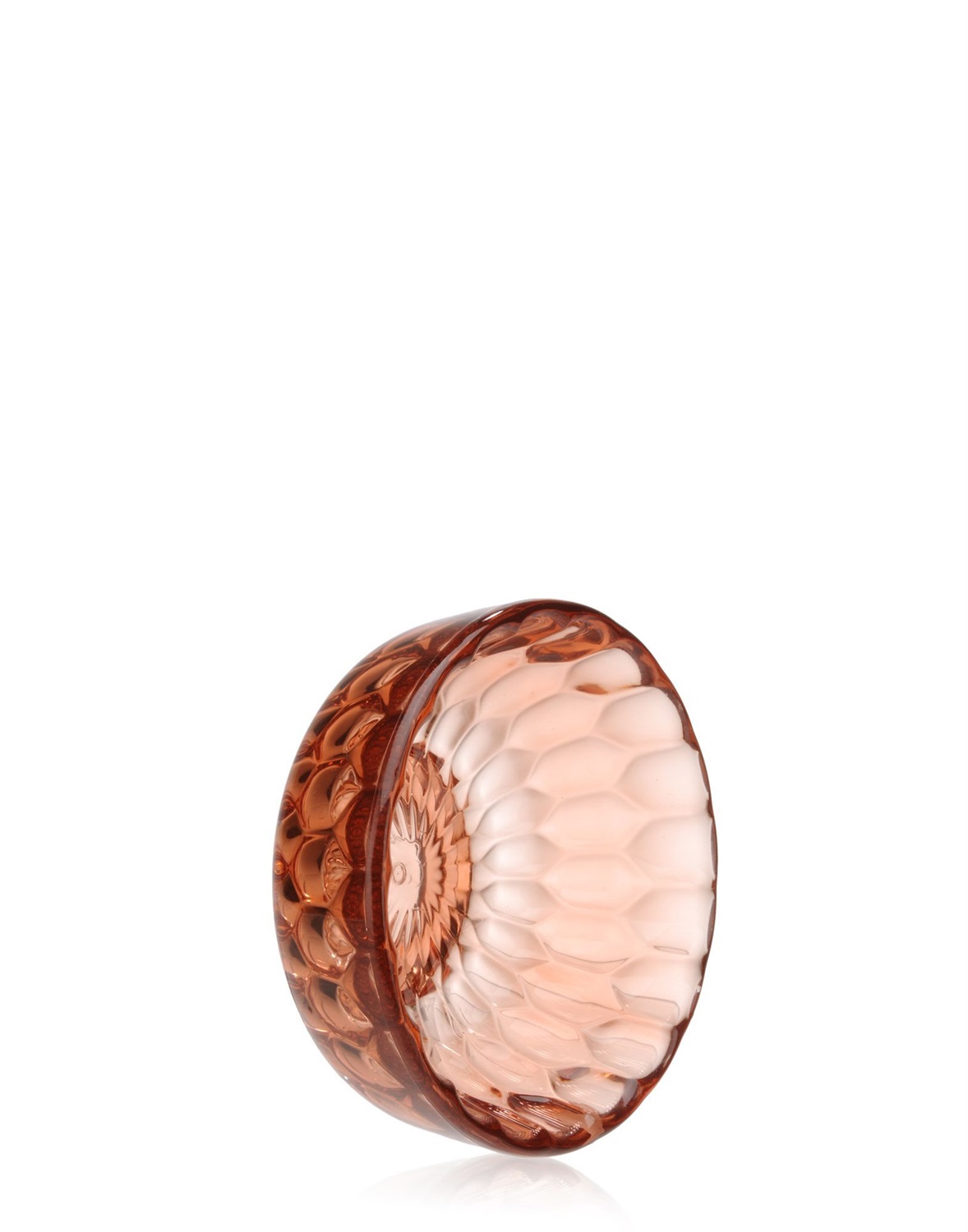 Kartell Jellies Coat Hangers - Appendiabiti Rosa in Tecnopolimero Termoplastico, Designer Patricia Urquiola, Ø 9.5 cm, Set da 4