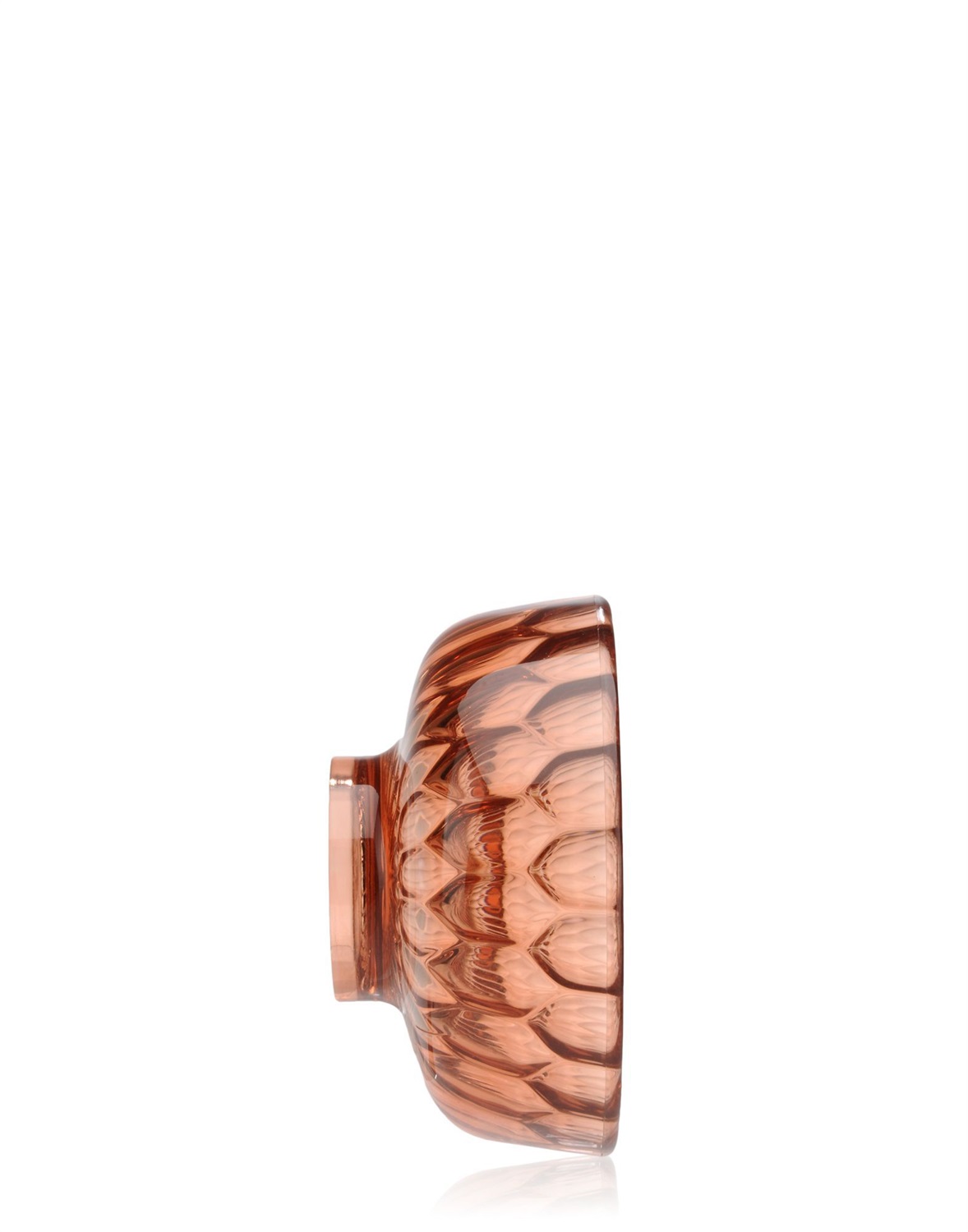 Kartell Jellies Coat Hangers - Appendiabiti Rosa in Tecnopolimero Termoplastico, Designer Patricia Urquiola, Ø 9.5 cm, Set da 4