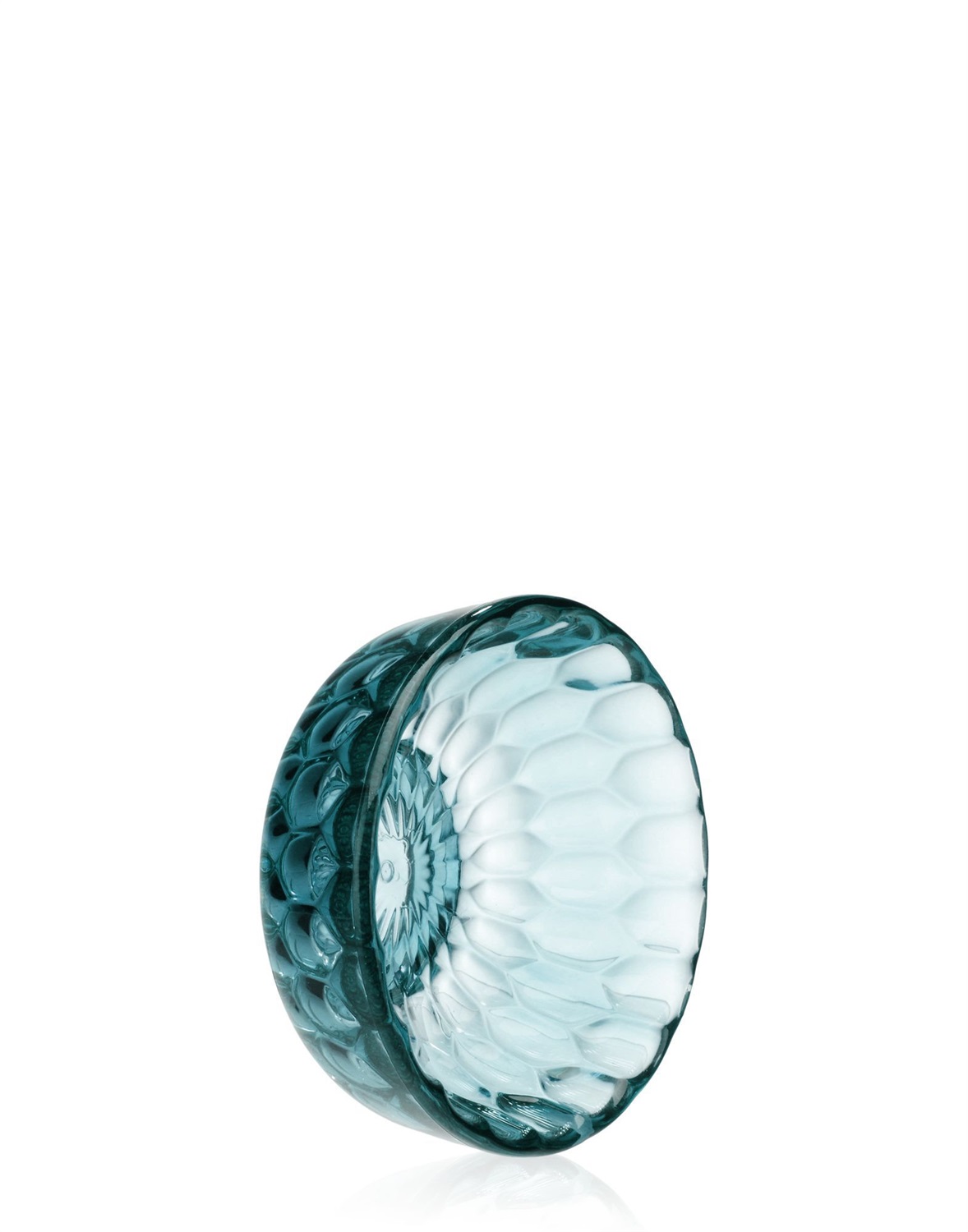 Kartell Jellies Coat Hangers - Appendiabiti Azzurro in Tecnopolimero Termoplastico, Set da 4, Design di Patricia Urquiola