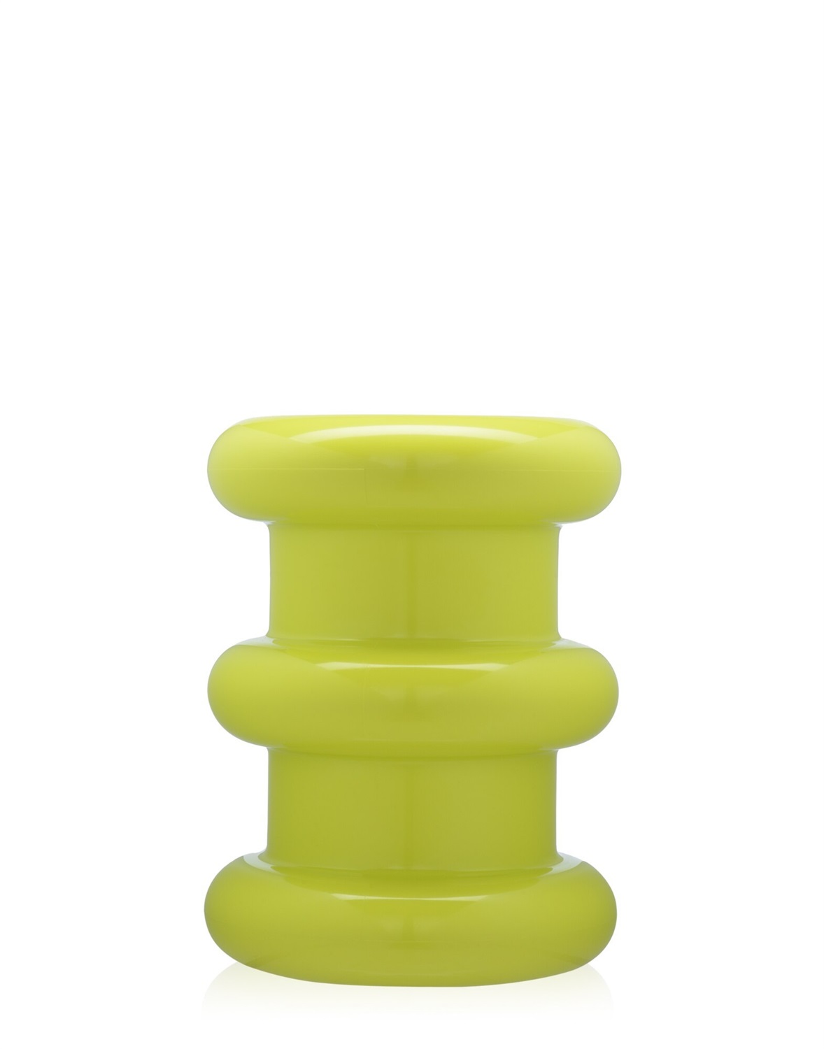 Kartell Sgabello Pilastro - Tecnopolimero Termoplastico Colorato, Design Ettore Sottsass, 34.5 x 46 cm