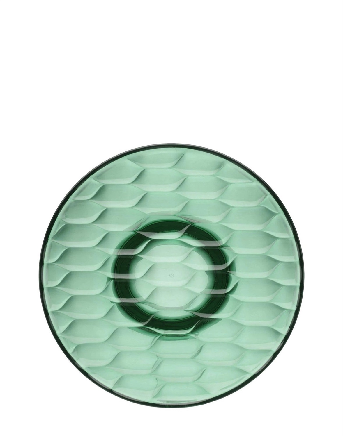 Kartell Jellies Coat Hangers - Set da 2 Appendini in Tecnopolimero Termoplastico Verde, Ø 19 cm, Design di Patricia Urquiola