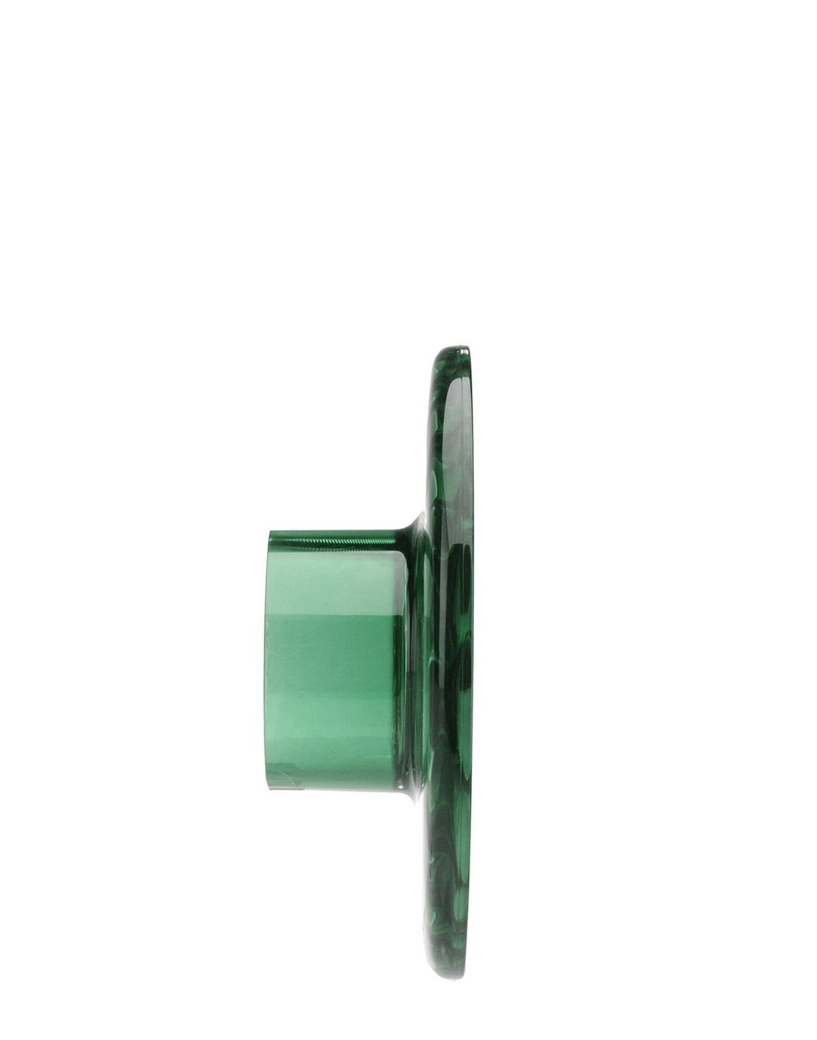 Kartell Jellies Coat Hangers - Set da 2 Appendini in Tecnopolimero Termoplastico Verde, Ø 19 cm, Design di Patricia Urquiola