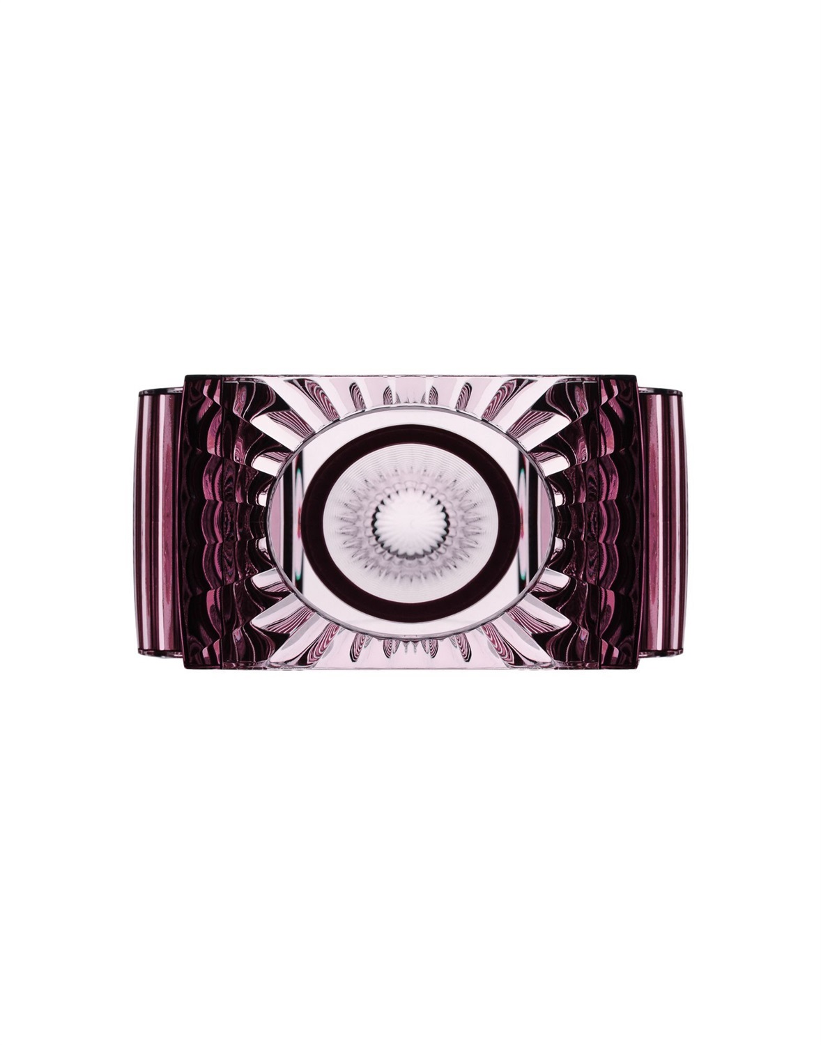 Kartell I Shine Vaso Rosa - Design Eugeni Quitllet, 20x33x9.5 cm, PMMA Trasparente, Indoor/Outdoor, Made in Italy