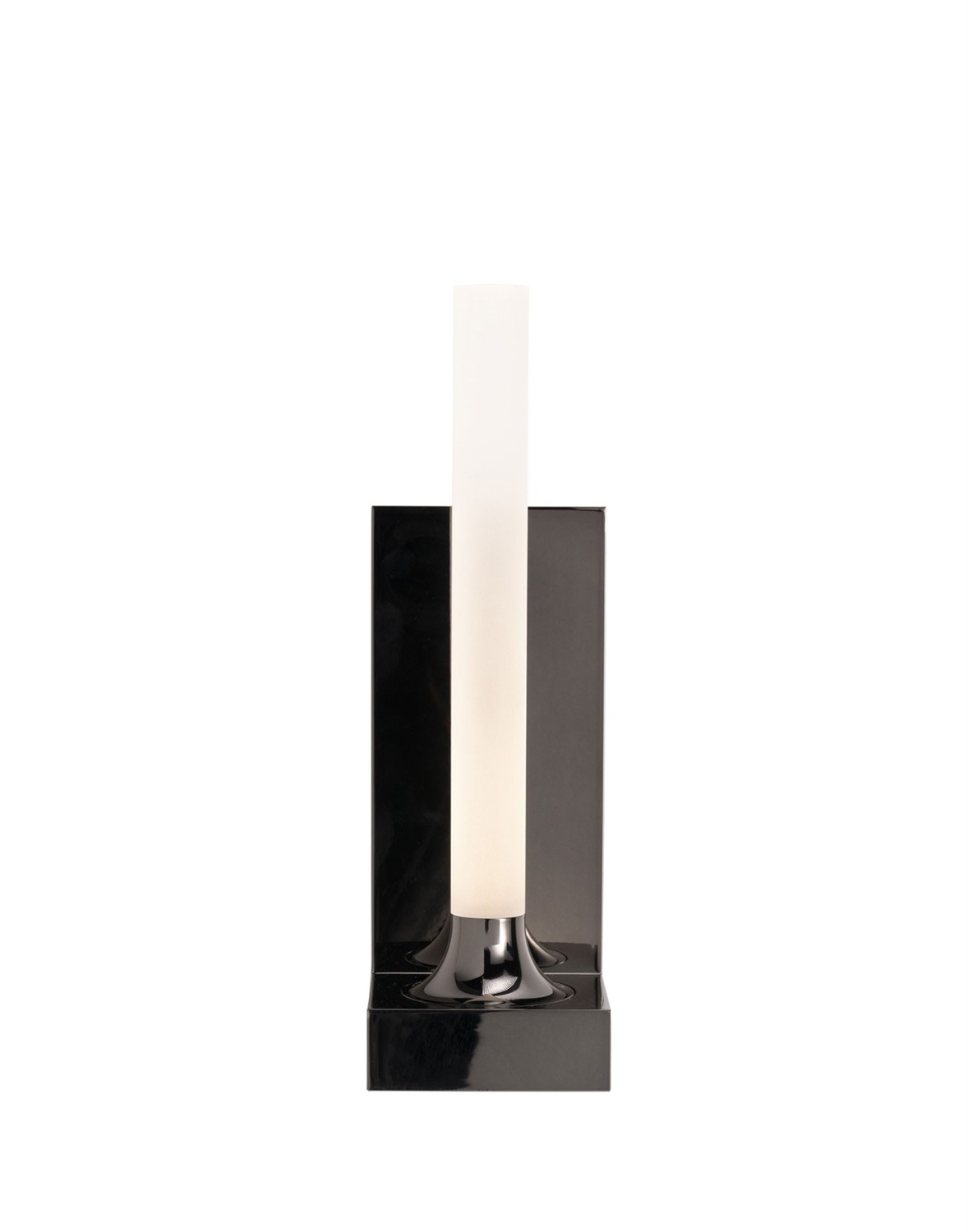 Kartell Goodnight Applique Lampada da Parete Titanio Lucido - Design Philippe Starck, 29cm, Materiale ABS e PMMA Riciclati