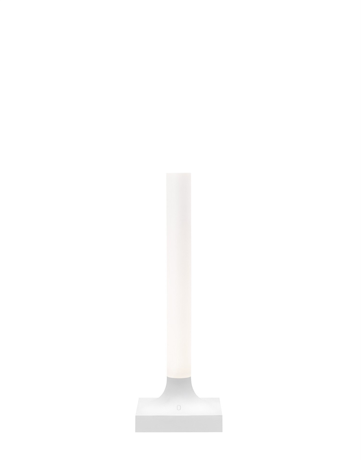 KARTELL Goodnight Lampada da Tavolo Ricaricabile Bianco 29cm in PMMA e ABS - Design Philippe Starck