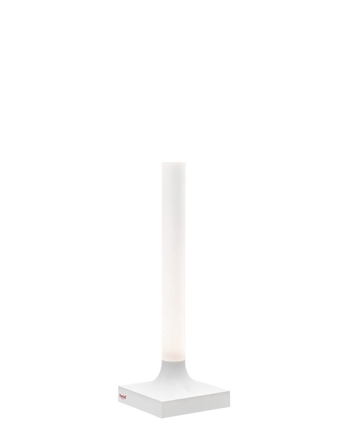KARTELL Goodnight Lampada da Tavolo Ricaricabile Bianco 29cm in PMMA e ABS - Design Philippe Starck