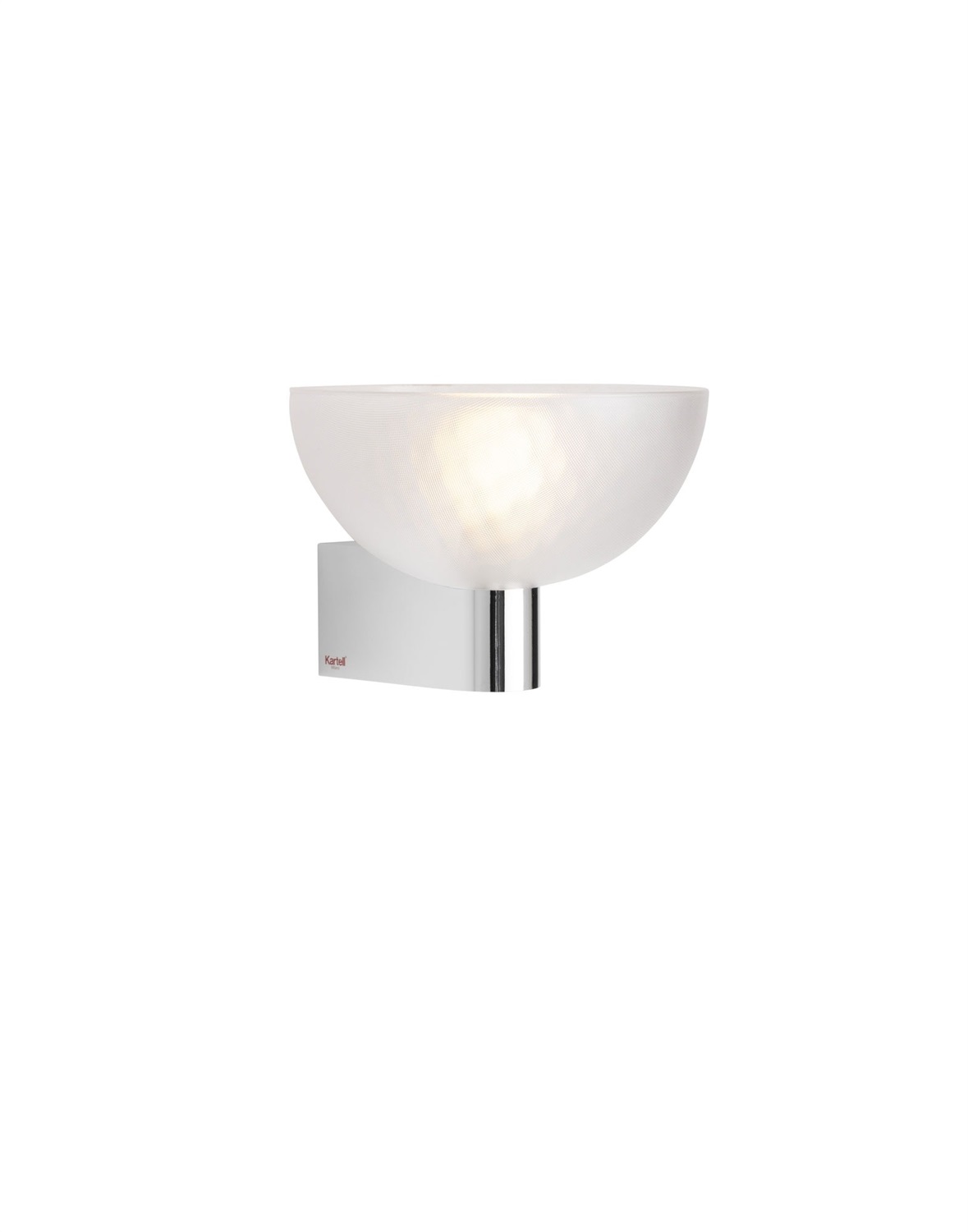 Kartell Fata Lampada da Parete Trasparente in Tecnopolimero - Design Piero Lissoni, 16x17x12 cm, Illuminazione a LED con Luce Regolabile