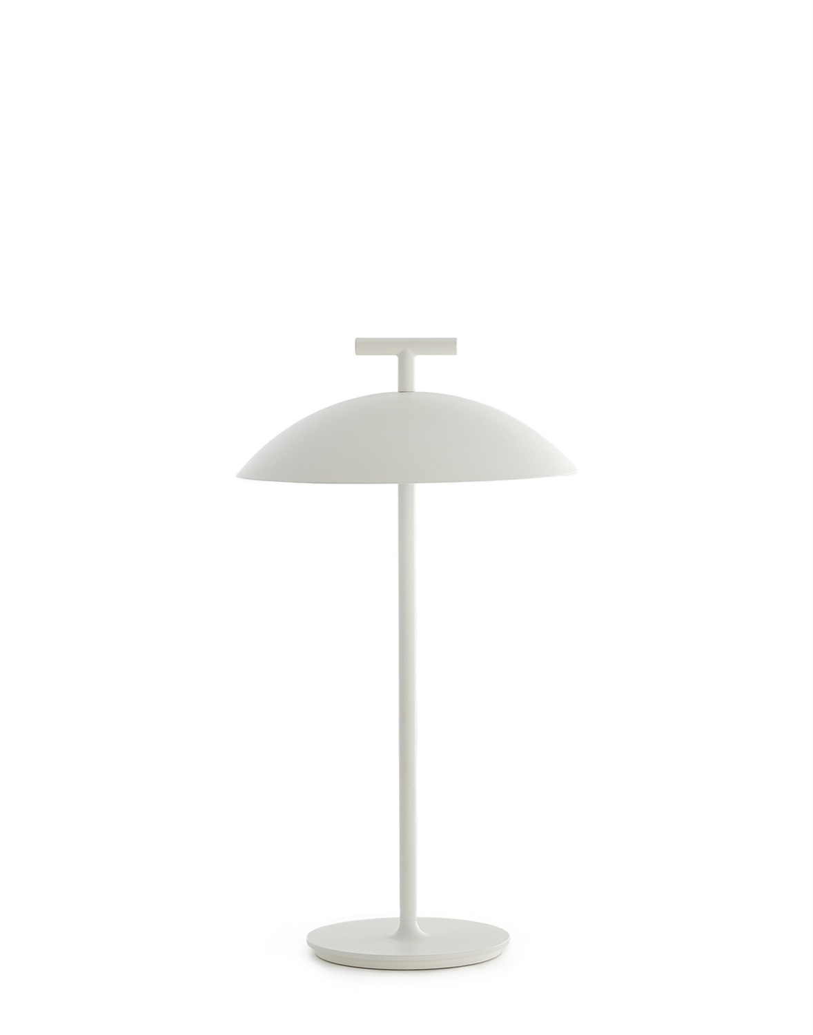 Kartell Mini Geen-A Lampada da Tavolo Portatile Ricaricabile Bianco - Design Ferruccio Laviani
