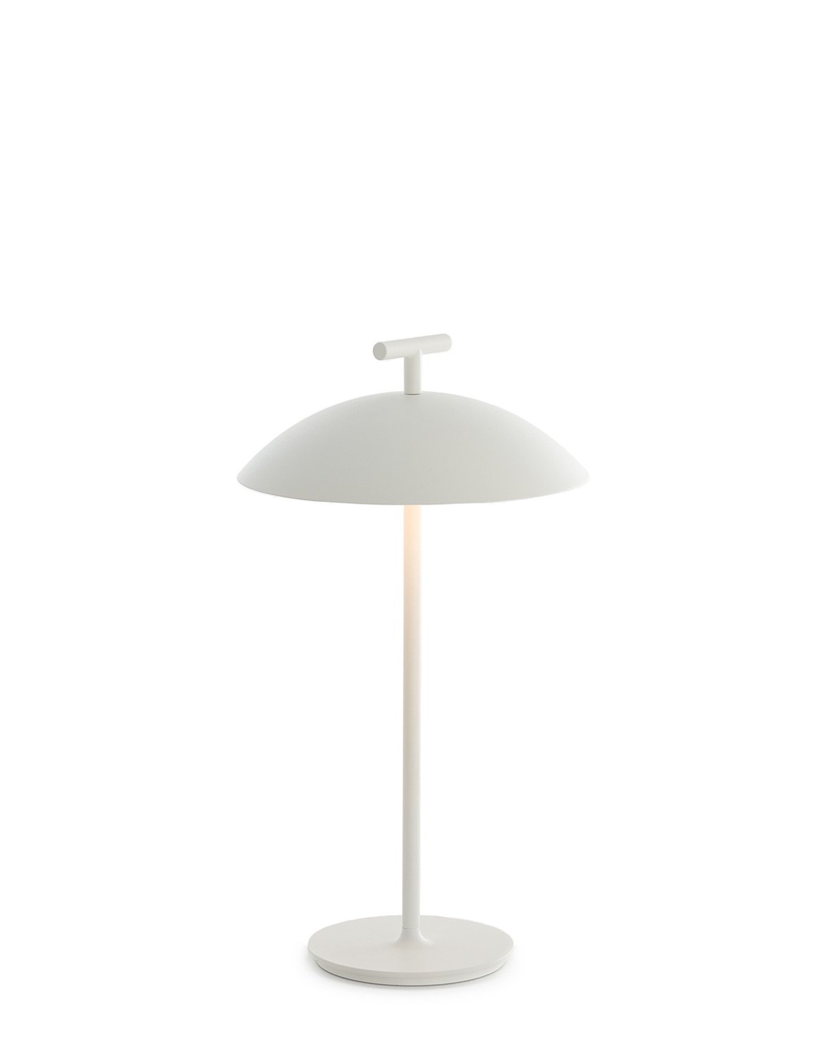 Kartell Mini Geen-A Lampada da Tavolo Portatile Ricaricabile Bianco - Design Ferruccio Laviani