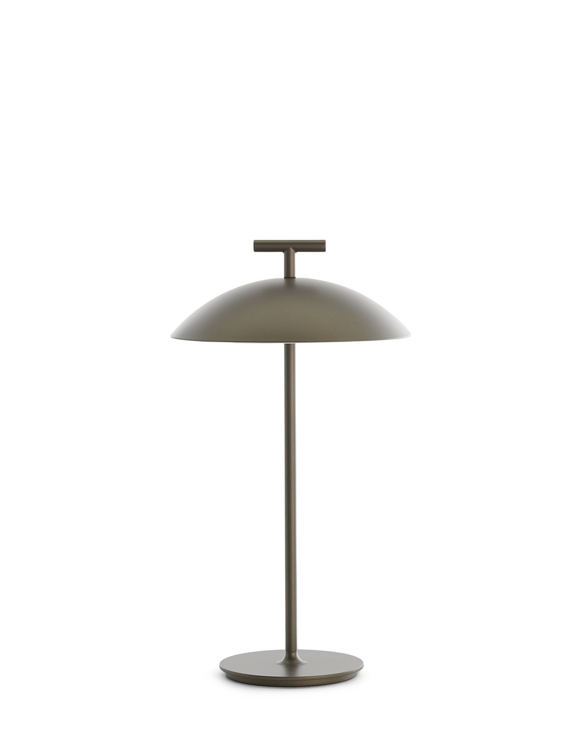 KARTELL Mini Geen-A Lampada da Tavolo Portatile Bronzo 36,2cm LED Dimmerabile per Interno ed Esterno