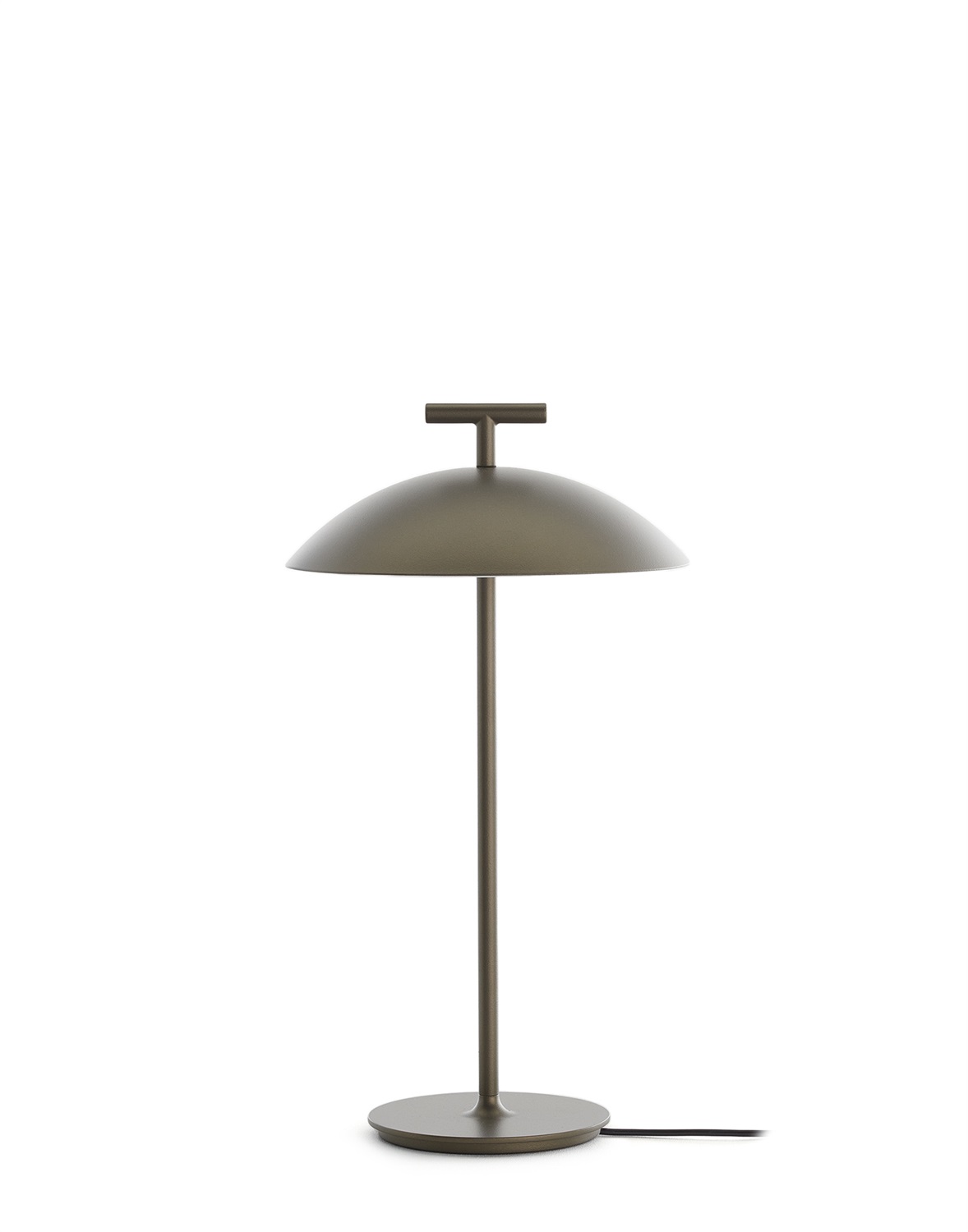 Kartell Mini Geen-A Lampada da Tavolo Bronzo - Ø 200 mm, H 362 mm, LED 1,5W, 2700K