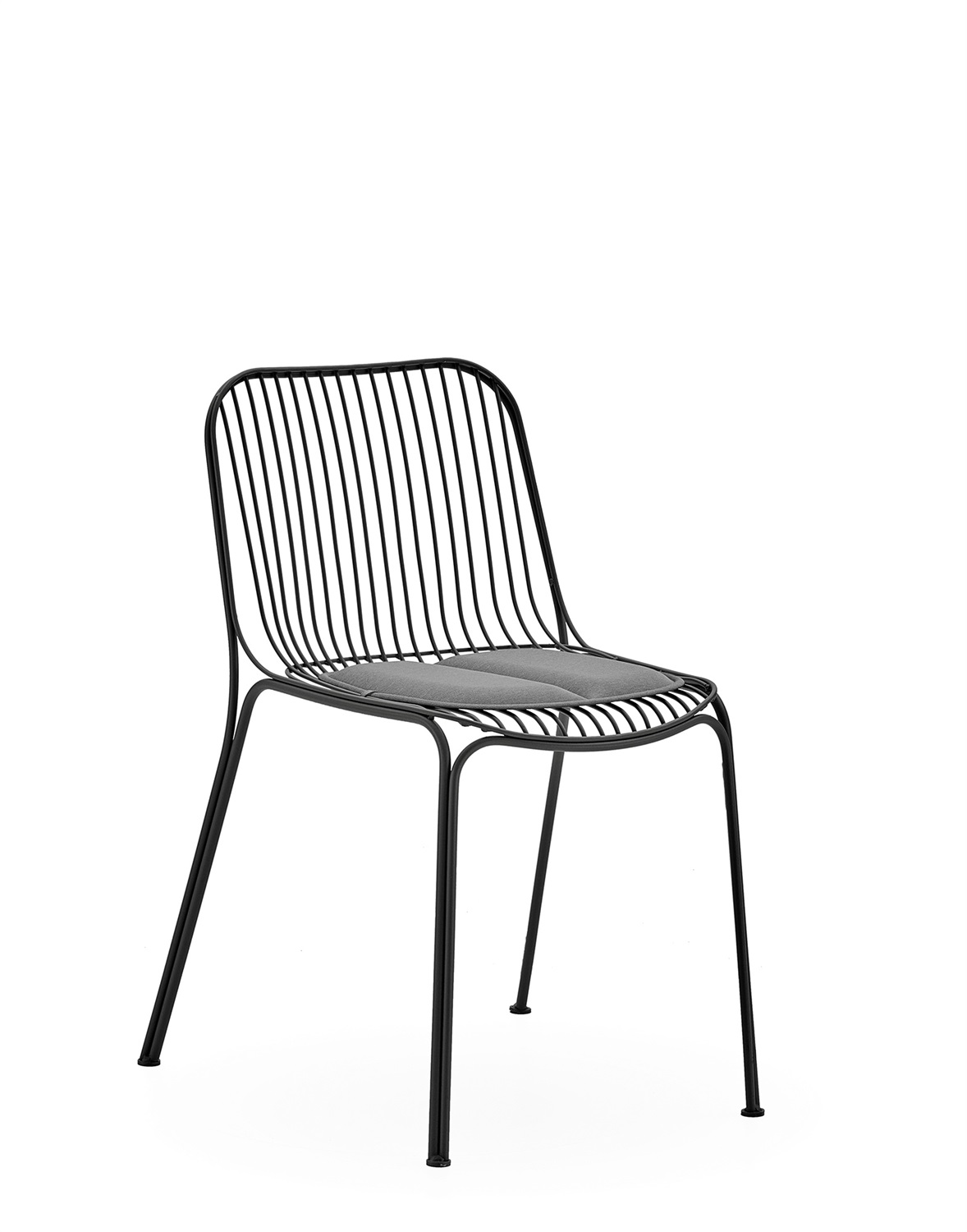 Kartell Cuscino per Sedia da Esterno Hiray - Tessuto Riciclato, Design Ludovica & Roberto Palomba, Antiscivolo