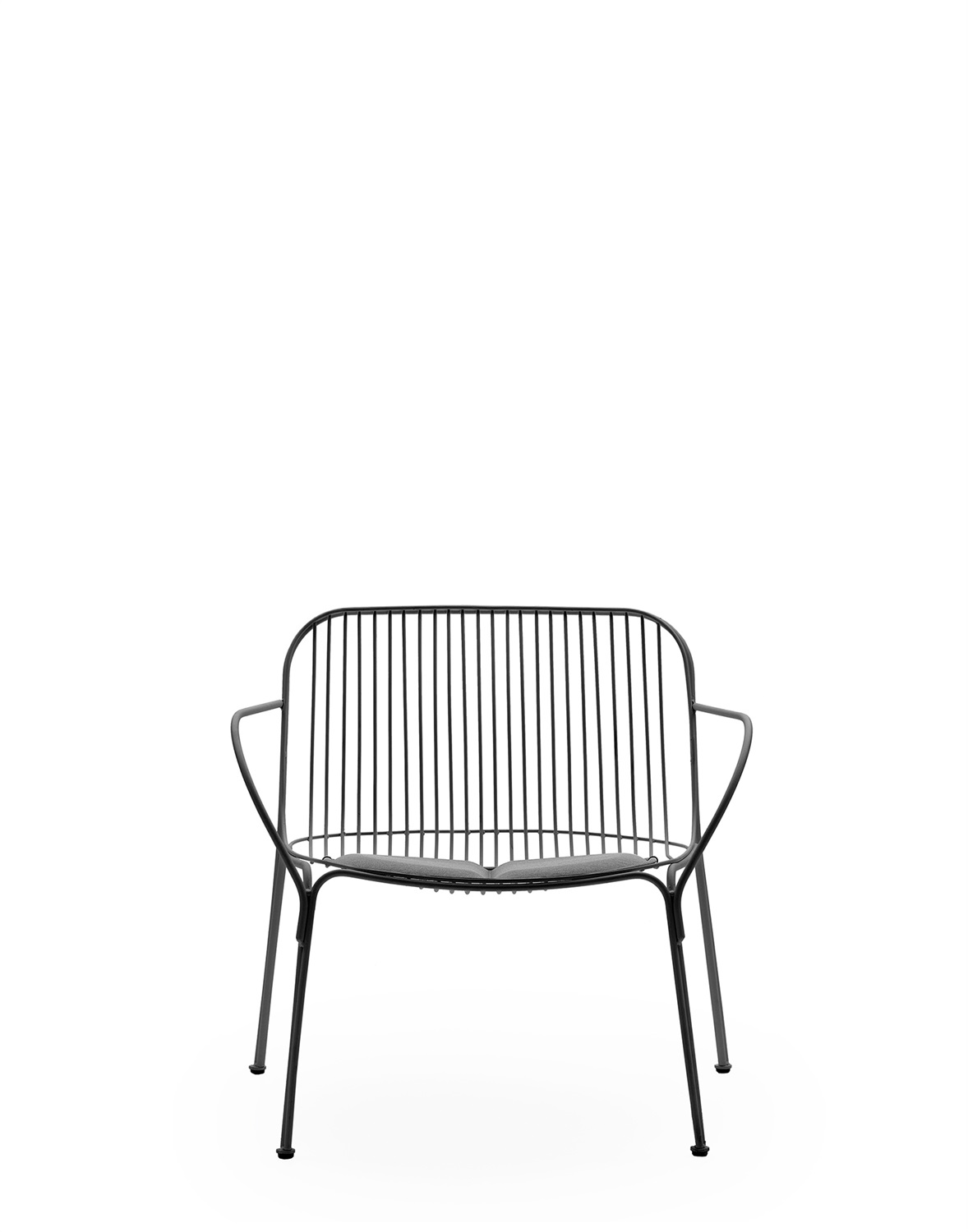 Kartell Cuscino per Sedia da Esterno Hiray - Tessuto Riciclato, Design Ludovica & Roberto Palomba, Antiscivolo