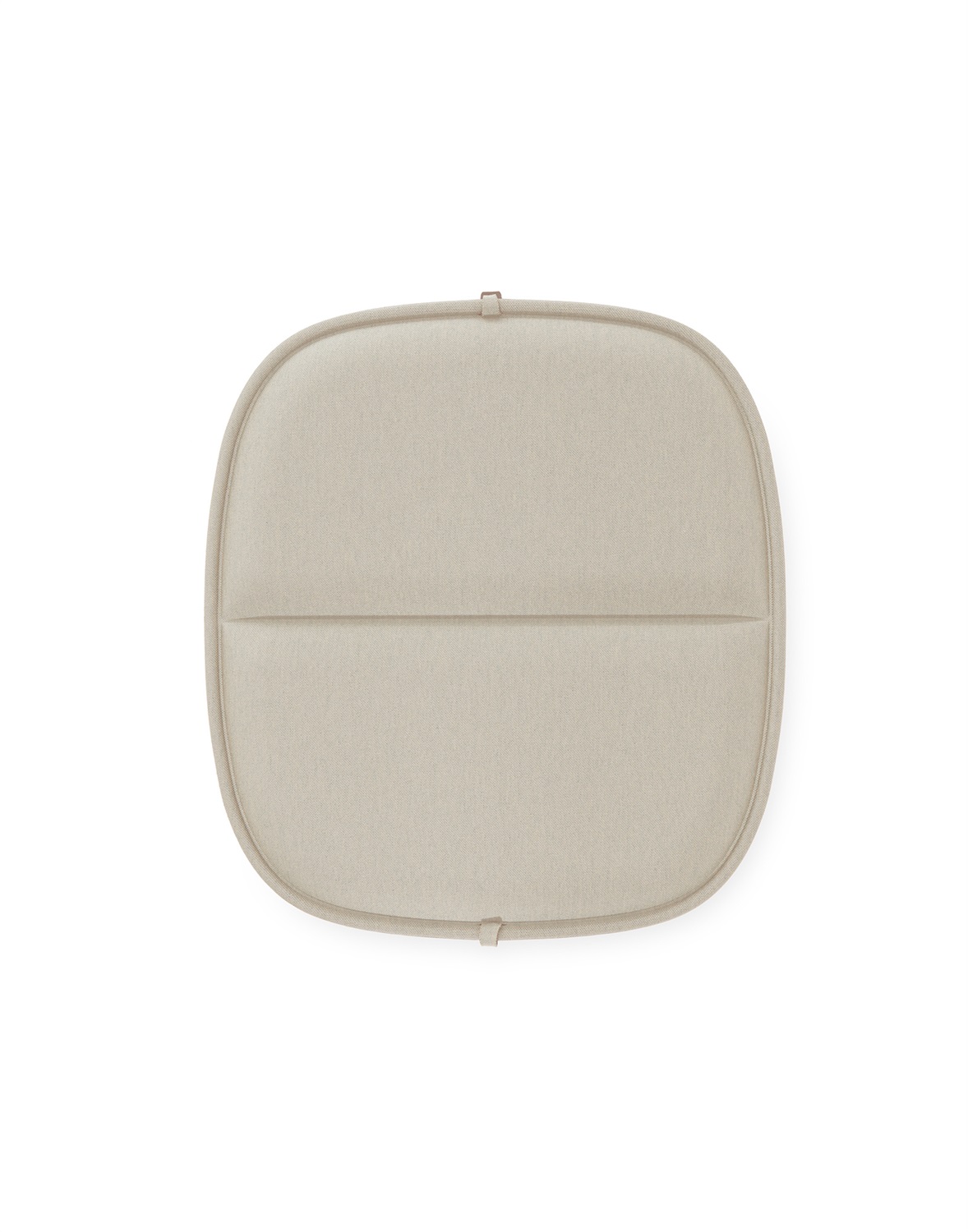 Kartell HiRay - Cuscino per Poltrona Esterni in Tessuto Riciclato Beige - Design Ludovica & Roberto Palomba