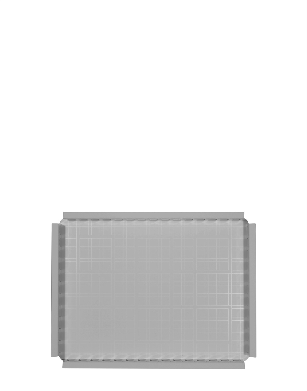 KARTELL Vassoio Piazza 1441 Grigio Scuro - Design di Fabio Novembre