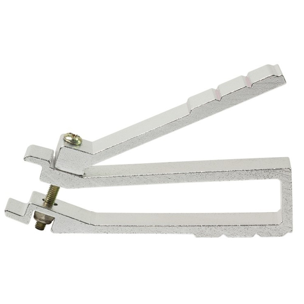 TECHLY Utensile per Inserimento ed Estrazione Dadi a Gabbia - Regolabile per M6, 3/8
