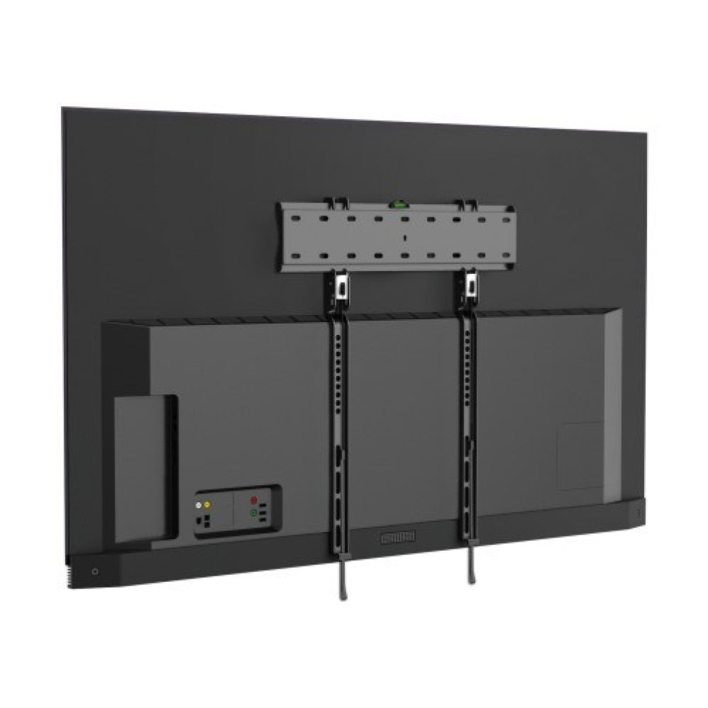 Techly ICA-PLB 734F Supporto Fisso da Muro Ultra-Slim per TV LED/LCD 32-65'' Nero