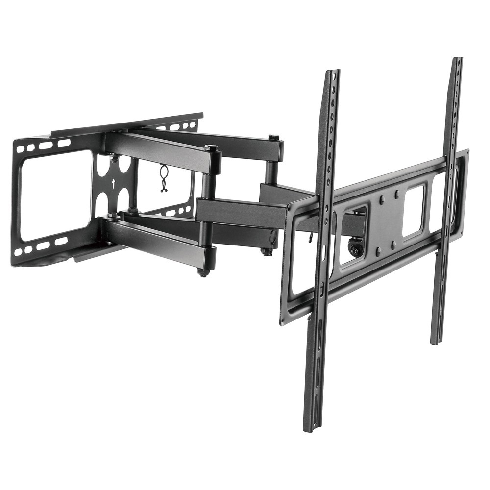 Techly ICA-PLB 344LTY Supporto TV a parete Full-Motion per TV LED/LCD da 37'' a 70'' - Nero, fino a 40 kg, VESA max 600x400