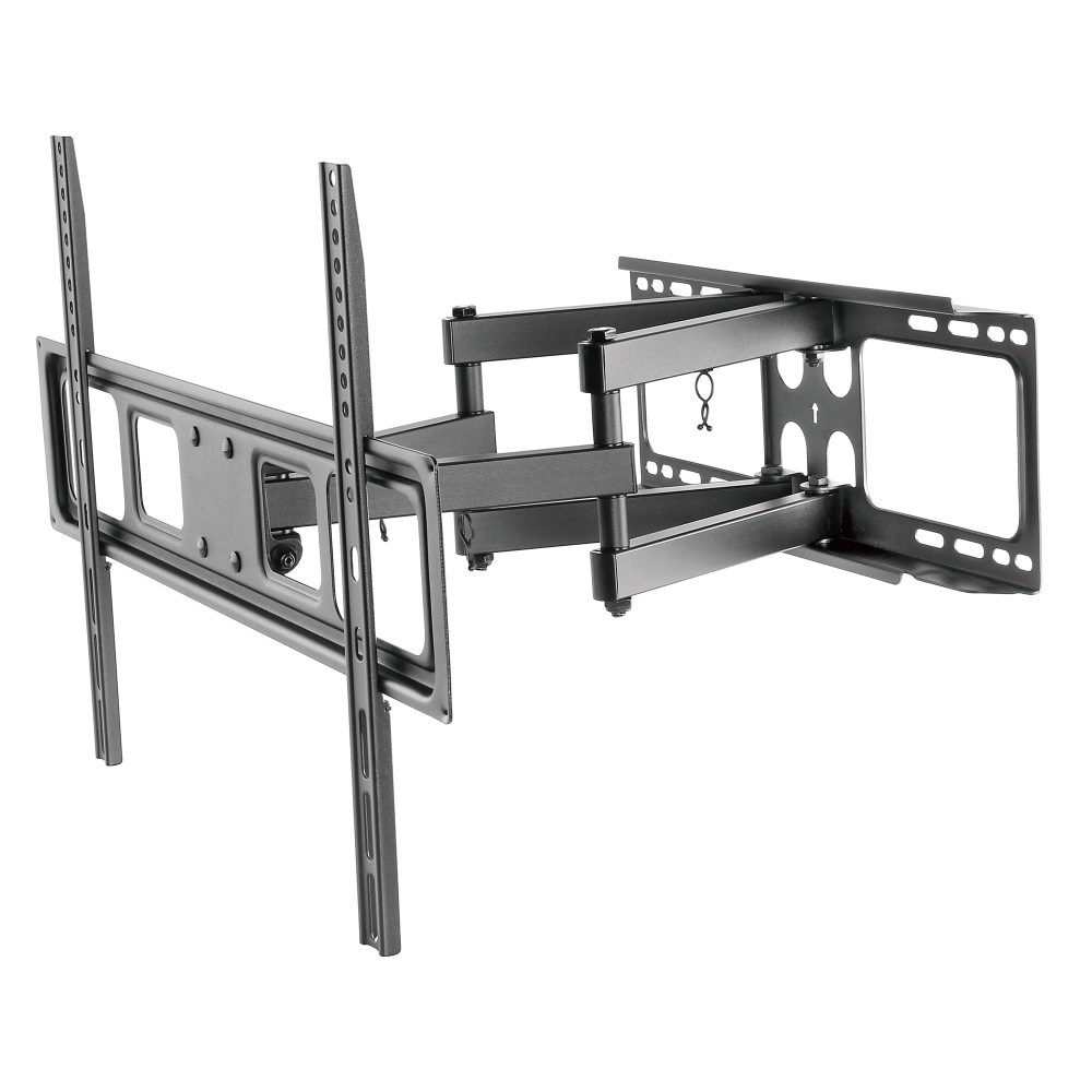 Techly ICA-PLB 344LTY Supporto TV a parete Full-Motion per TV LED/LCD da 37'' a 70'' - Nero, fino a 40 kg, VESA max 600x400