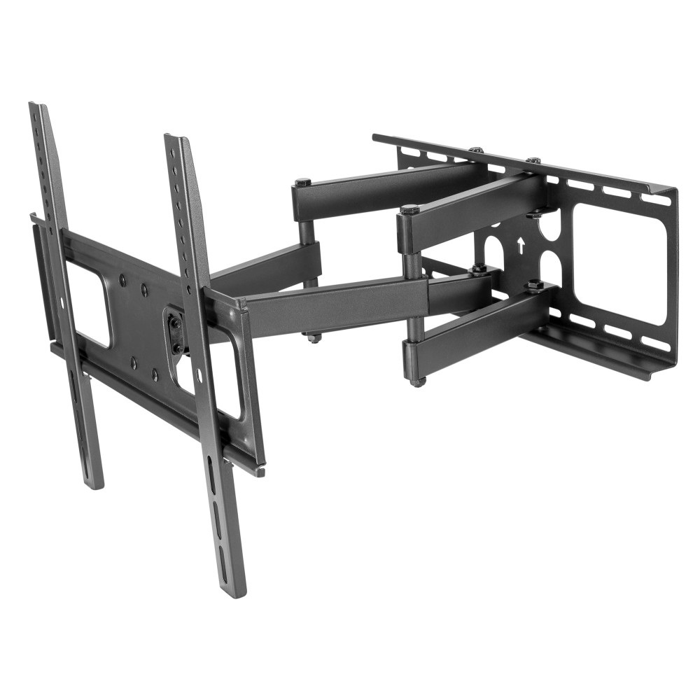 Techly ICA-PLB 3646 Supporto TV a parete Doppio Braccio per TV LED/LCD 32-55'' fino a 50 kg, Estensione 510 mm, Rotazione 60°