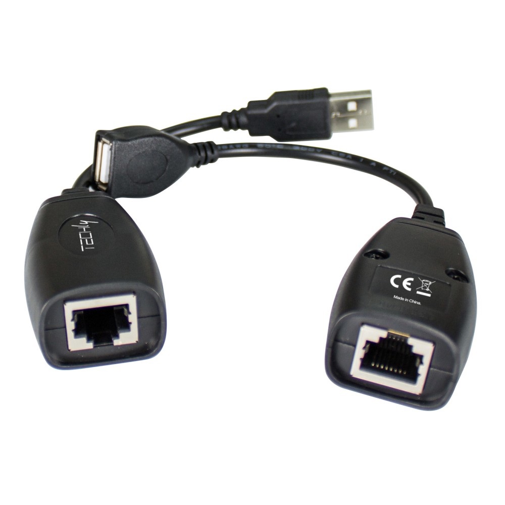 Techly IUSB-EXTENDTY5 Extender USB fino a 50 metri su Cavo Cat. 5E/6