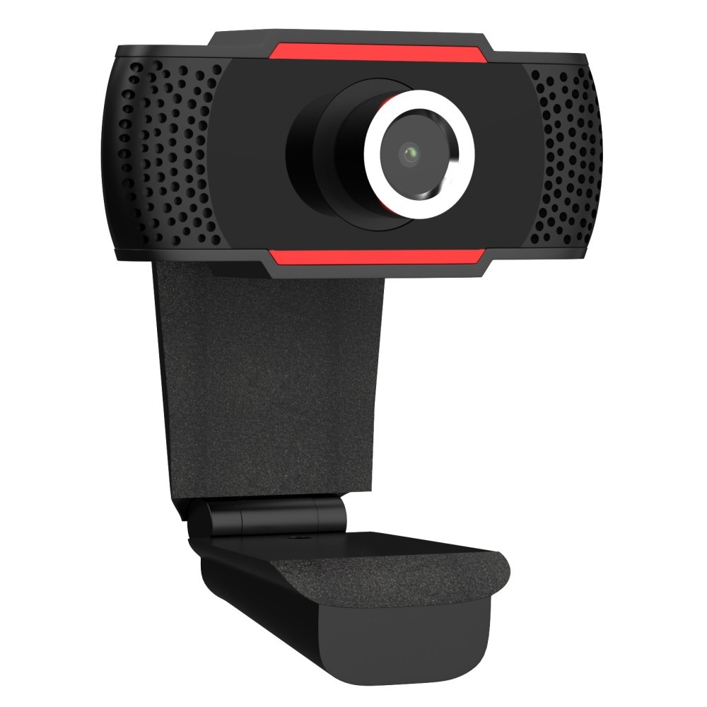 Techly Webcam I-60T Full HD 1080p con Microfono e Auto Focus, USB 2.0, Nero