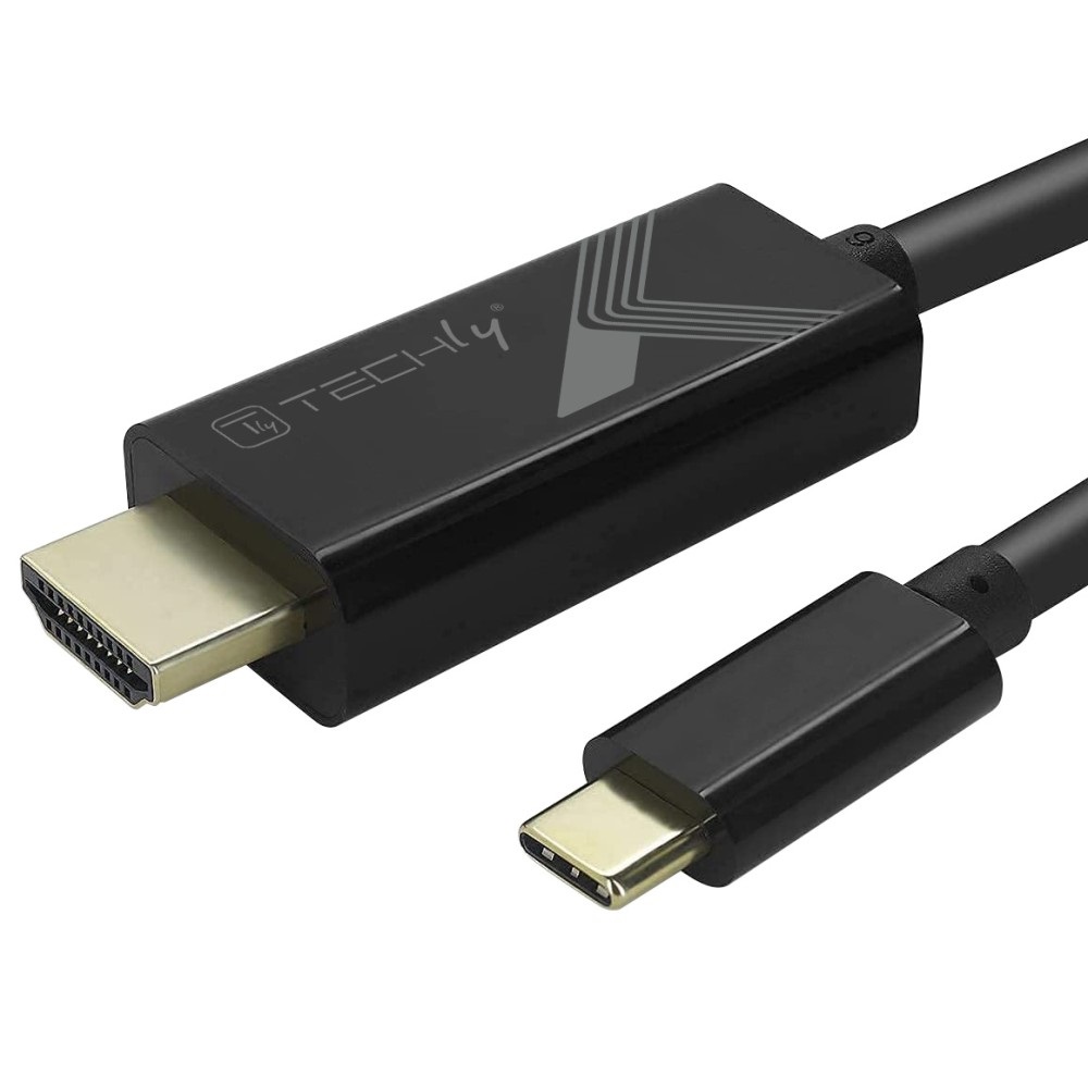 TECHLY Cavo Adattatore USB-C™ Maschio a HDMI 2.0 4K Maschio 5m Nero