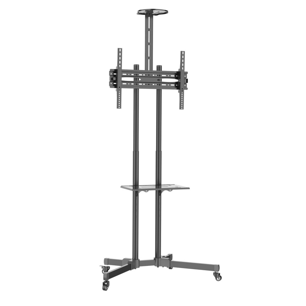 Techly ICA-TR216T Supporto TV a parete 37-70'' (94-177,8 cm) Nero - Capacità 50 kg, Inclinazione -15°/ 15°