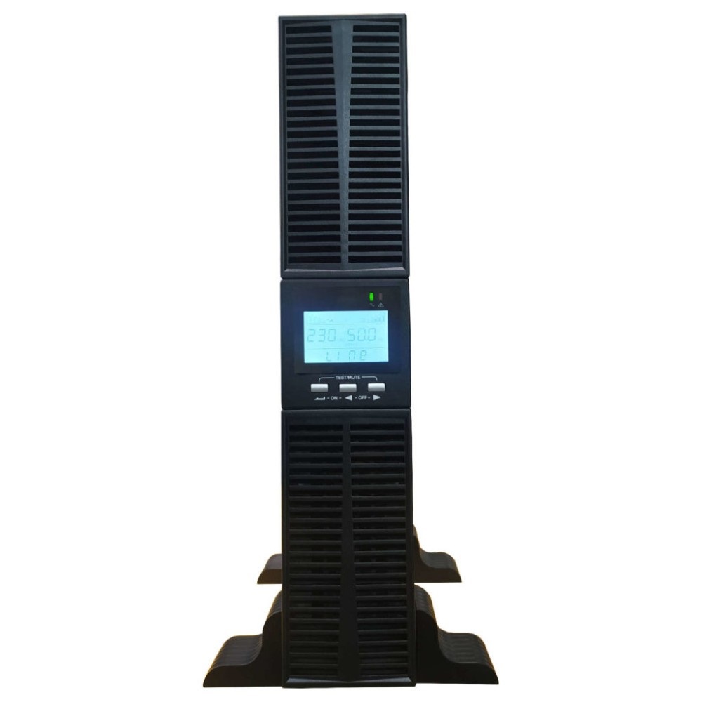 Techly Professional Gruppo di Continuità UPS 2000VA 1800W OnLine Doppia Conversione Tower/Rack con Batterie Hot Swap