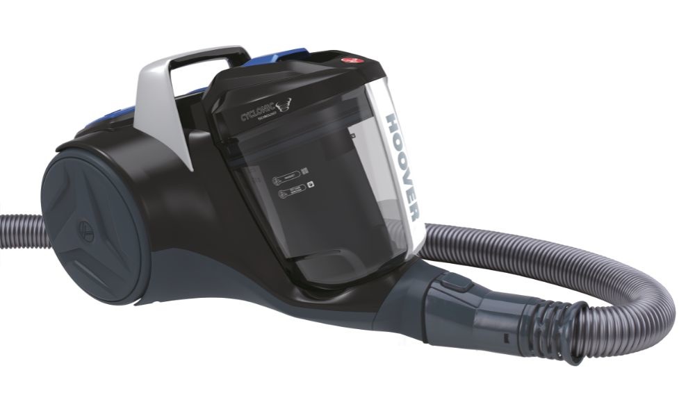 Hoover Aspirapolvere a Traino Senza Sacco 700W Nero con Capacità di 2L e Filtrazione EPA