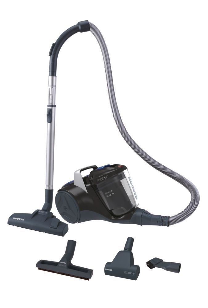 Hoover Aspirapolvere a Traino Senza Sacco 700W Nero con Capacità di 2L e Filtrazione EPA