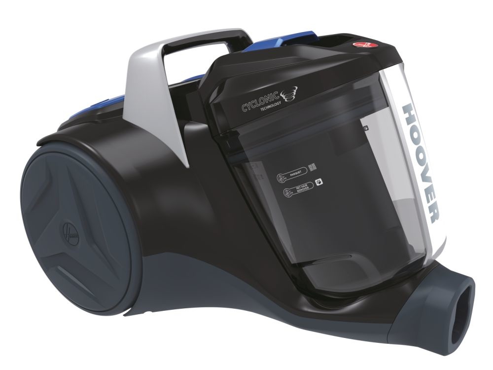 Hoover Aspirapolvere a Traino Senza Sacco 700W Nero con Capacità di 2L e Filtrazione EPA