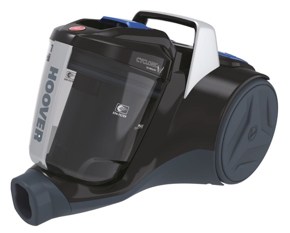 Hoover Aspirapolvere a Traino Senza Sacco 700W Nero con Capacità di 2L e Filtrazione EPA