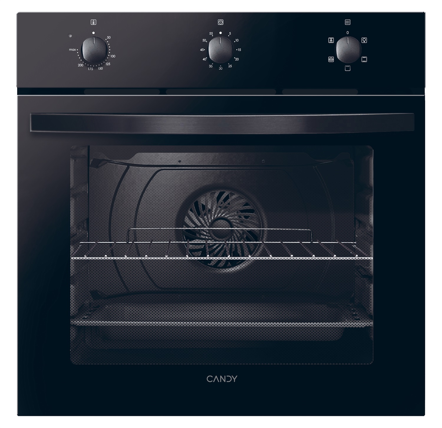 Candy Idea FIDC N502 Forno Elettrico da Incasso Ventilato 65 L Classe A Nero
