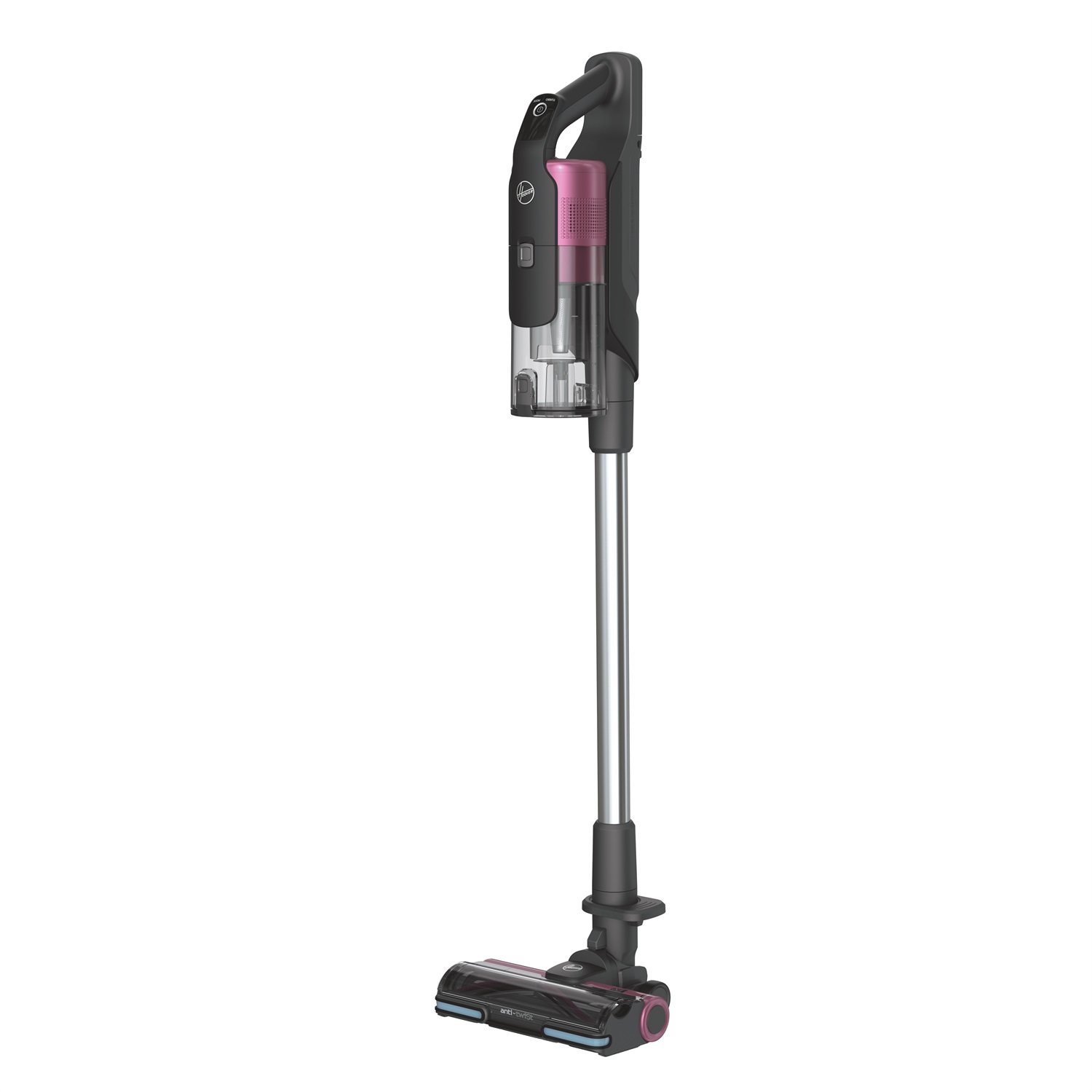 Hoover HF920H Aspirapolvere a Bastone 2 in 1 Senza Fili Rosa - 60 Minuti di Autonomia, Potenza Turbo, Capacità 0,7 L