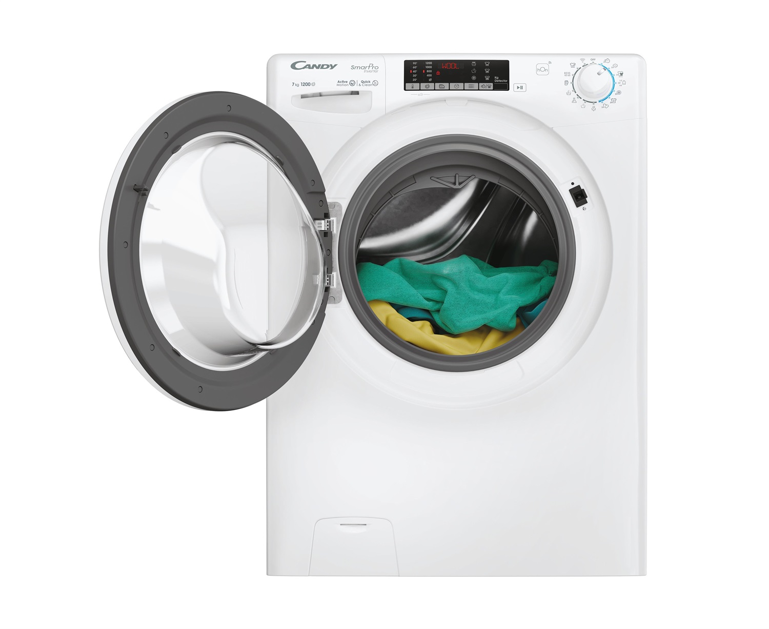 Candy CO4274TWM61S Lavatrice Slim 7kg A-10% 1200 giri Bianco Caricamento Frontale
