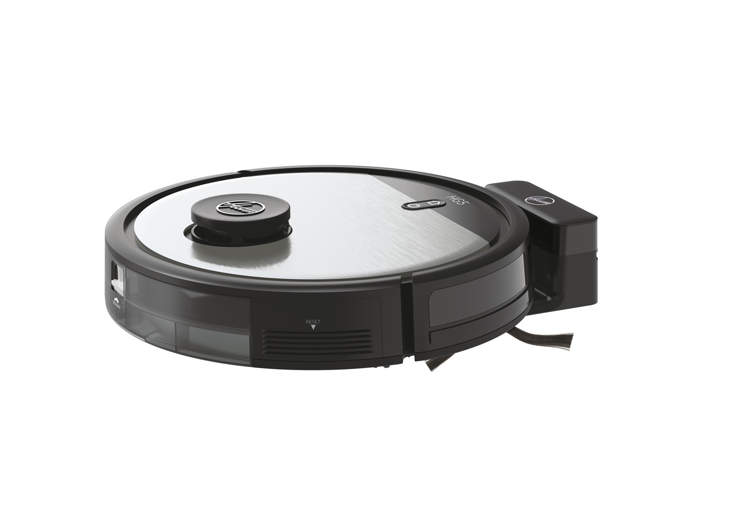 Hoover HG510D 011 Aspirapolvere Robot 0,5 L Senza Sacchetto Grigio con Navigazione Laser e Wi-Fi