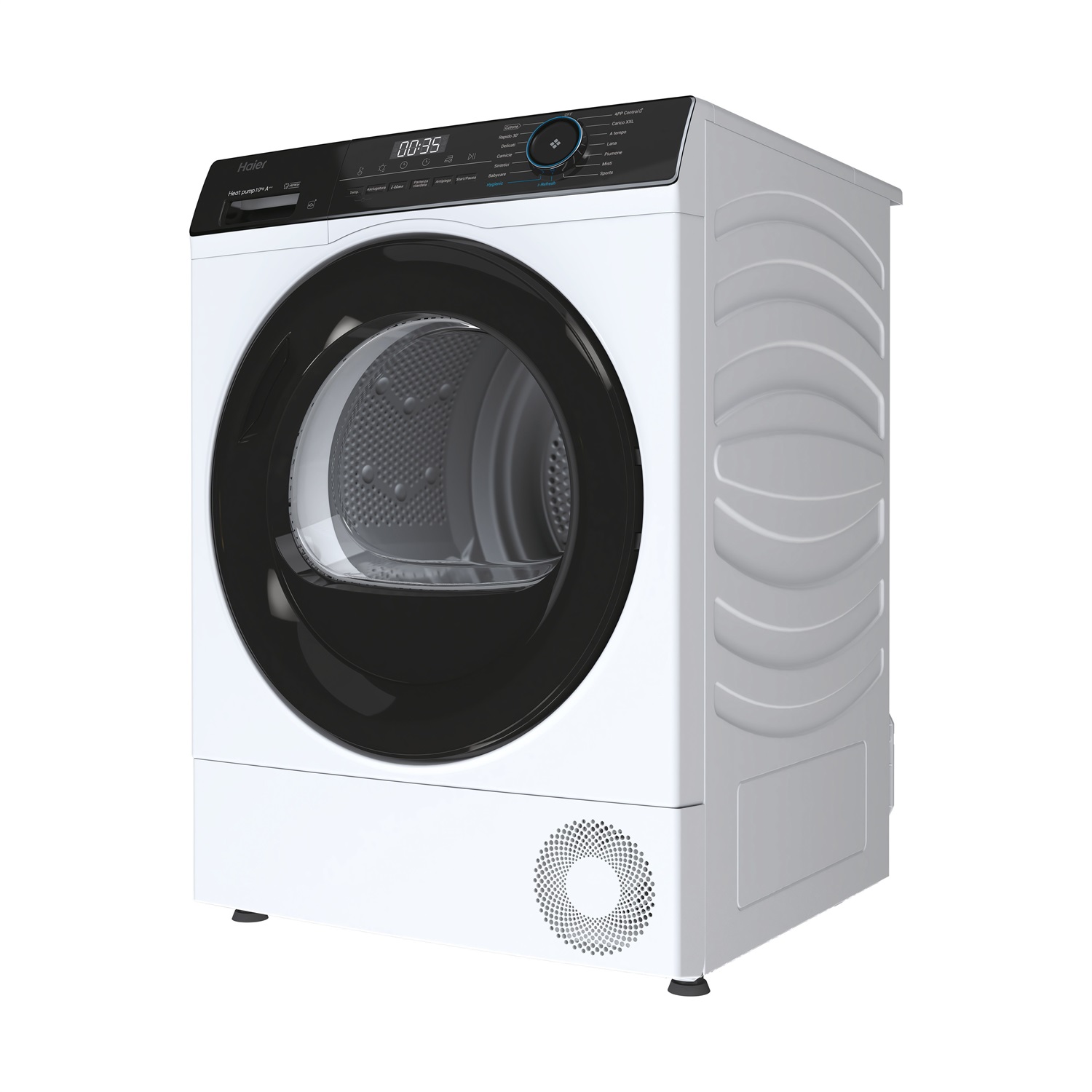 Haier HD100-A2939E-IT Asciugatrice Libera Installazione 10 Kg Pompa di Calore Classe A Frontale