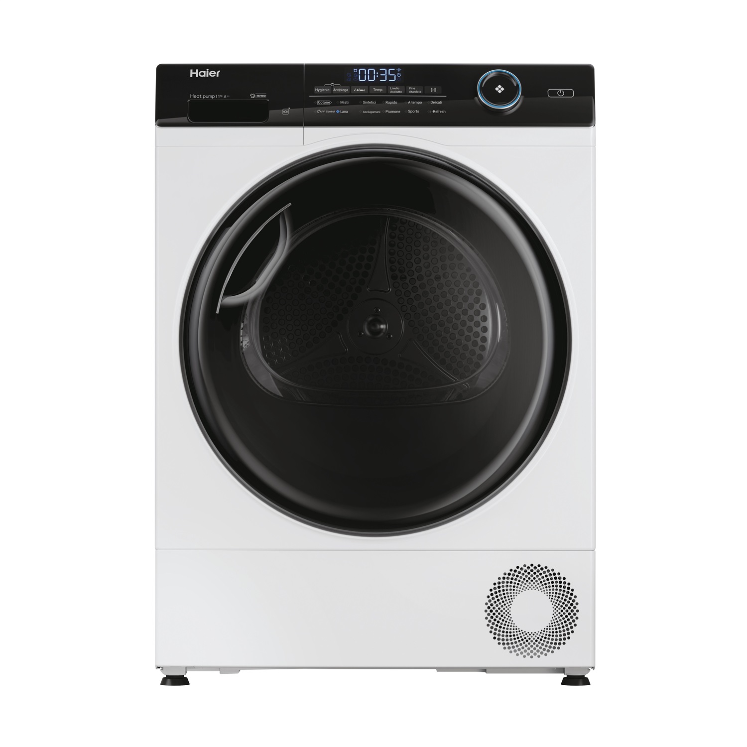 Haier HD110-A2959E Asciugatrice 11 kg Libera Installazione Caricamento Frontale A Pompa di Calore Wi-Fi