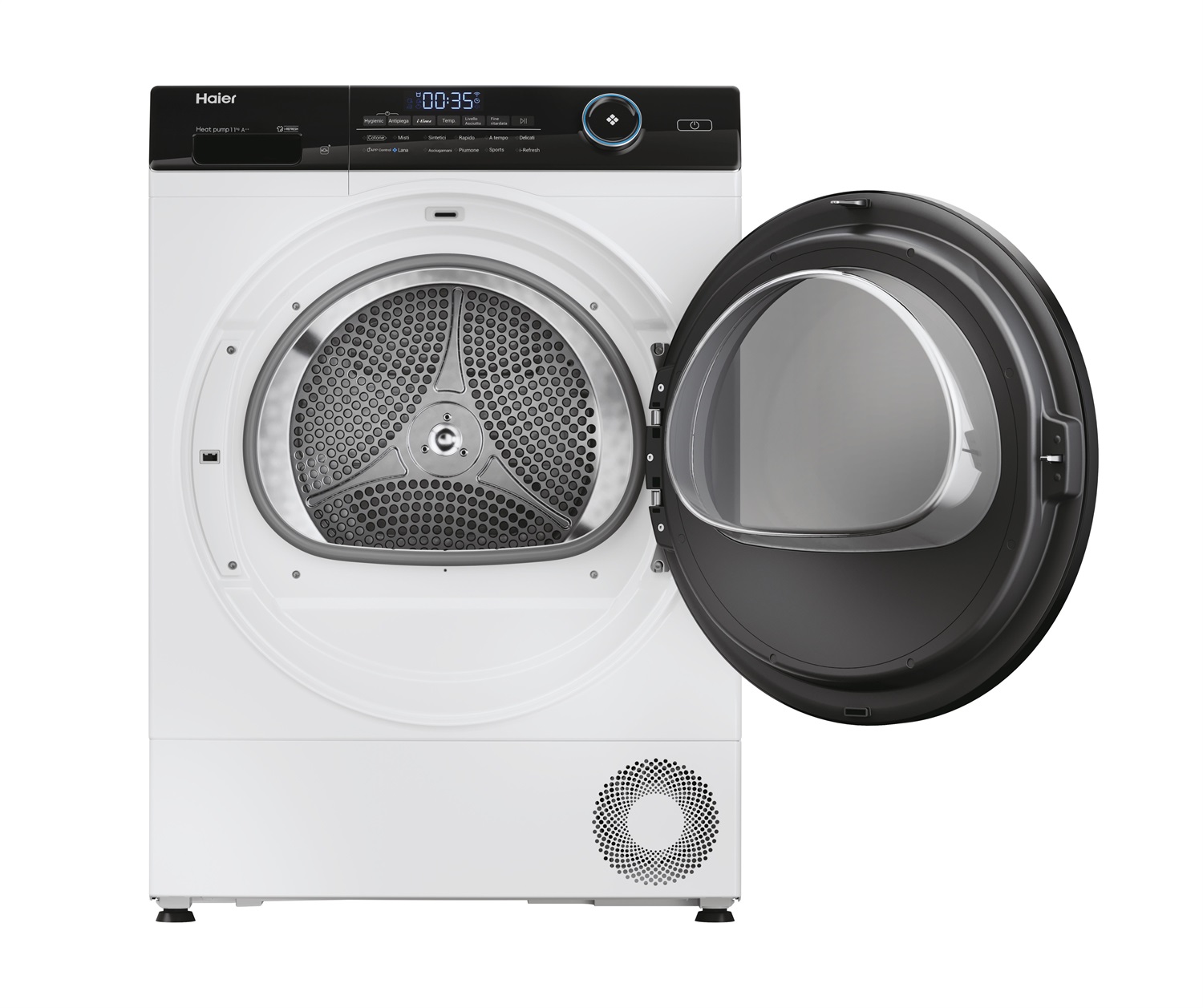 Haier HD110-A2959E Asciugatrice 11 kg Libera Installazione Caricamento Frontale A Pompa di Calore Wi-Fi