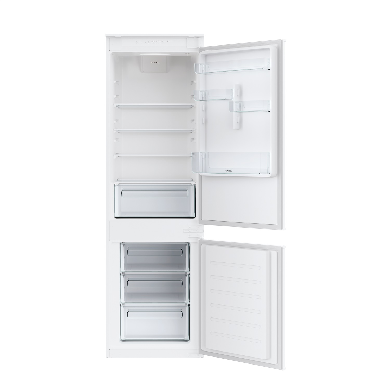 Candy CBL3518E/L Frigorifero Combinato da Incasso 263 L Classe E Statico Low Frost Bianco