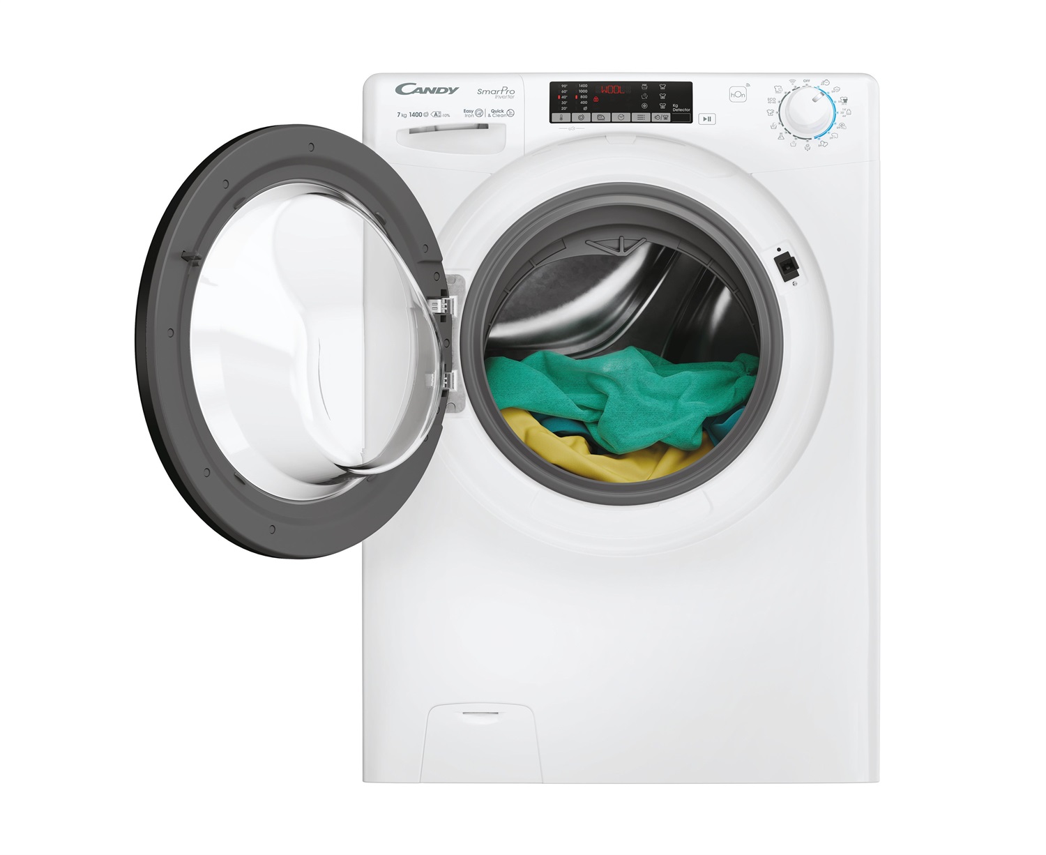 Candy Smart Pro Inverter CSO4474TWMB6/1-S Lavatrice Slim 7 kg 1400 Giri/min Classe A WiFi Vapore