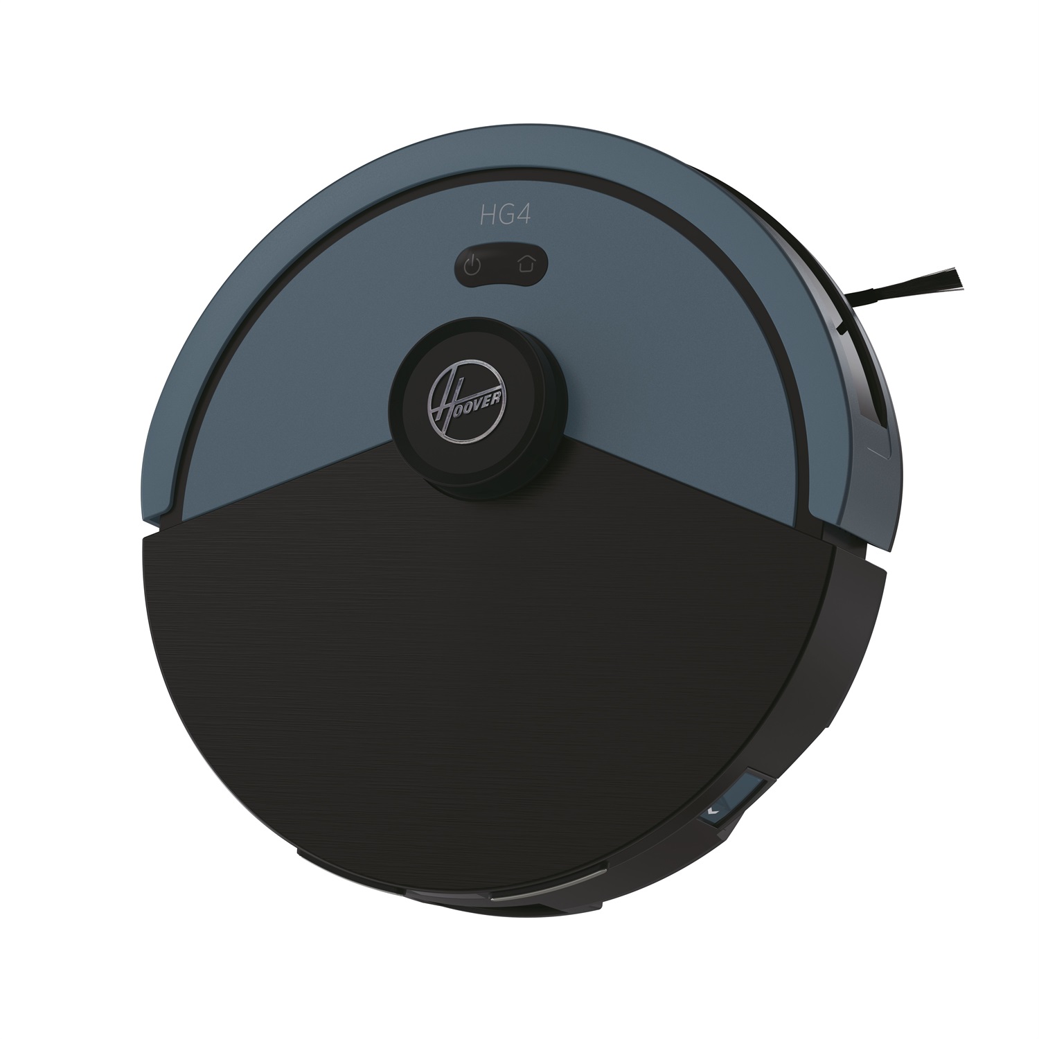 Hoover HG430H 011 Aspirapolvere Robot Senza Sacchetto 0,26 L Nero/Blu con Navigazione Laser e Funzione Lavapavimenti
