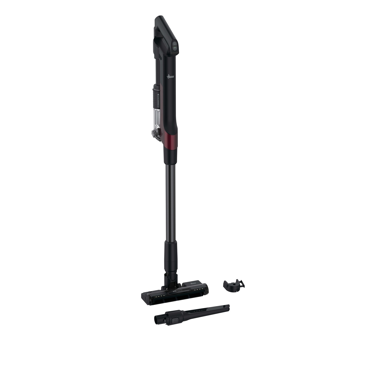 Hoover HF201H - Aspirapolvere senza fili Ultraleggero con Tecnologia di compattazione polvere, Spazzola Anti Groviglio e Luci LED