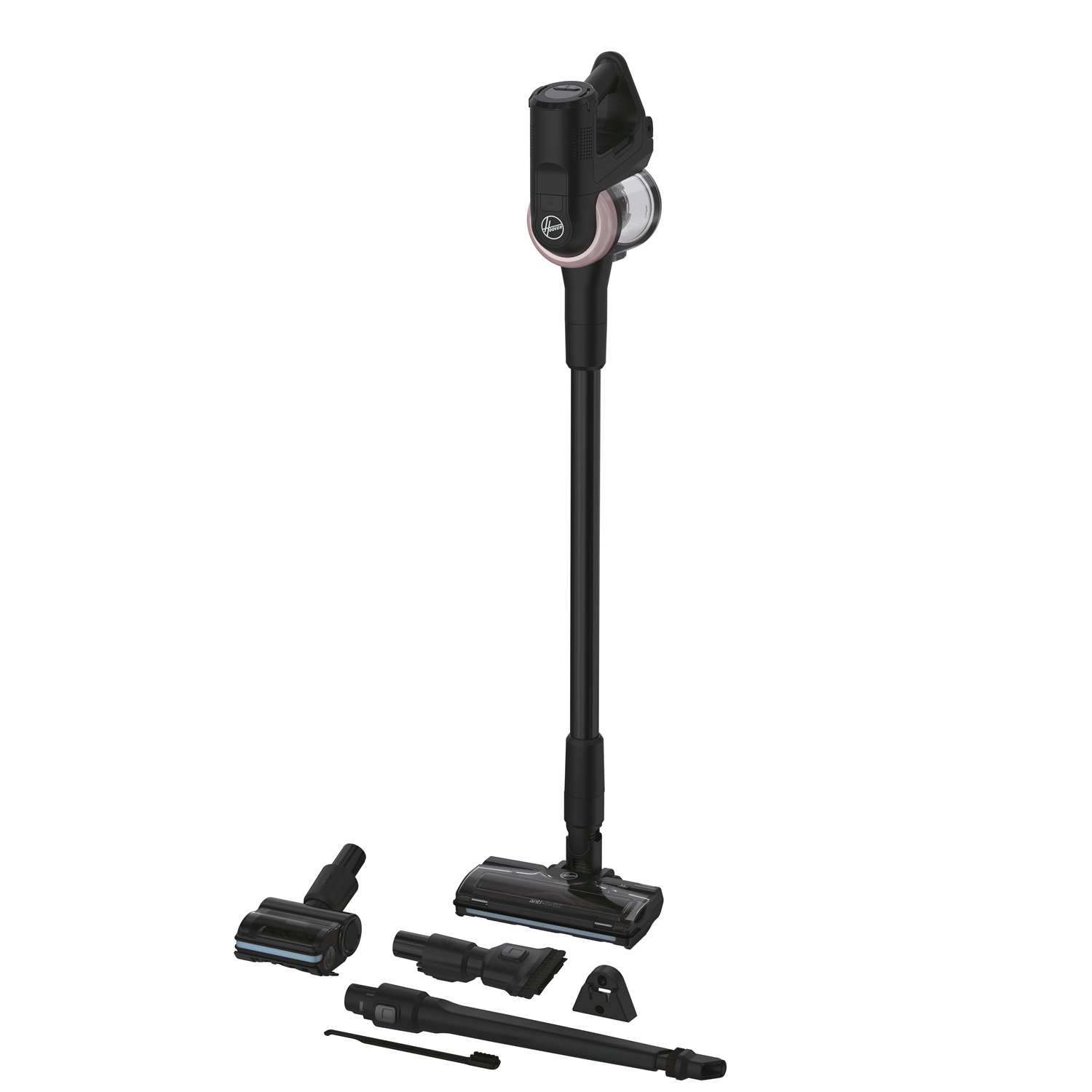 Hoover Pet Edizione Speciale - Aspirapolvere senza fili 360°, spazzola anti-groviglio con luci LED e mini turbo spazzola per peli di animali